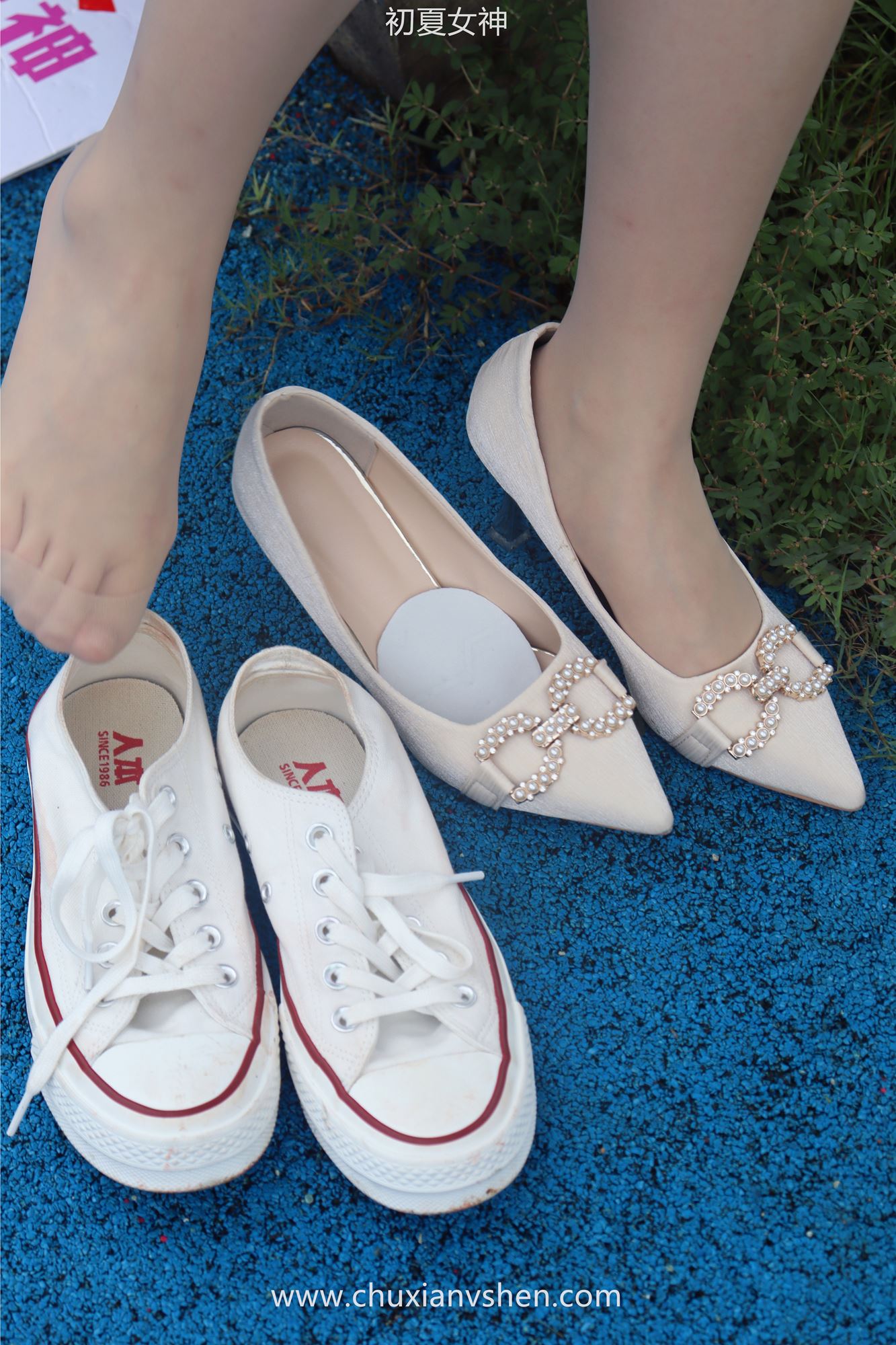 图片[21]-初夏女神 NO.050 双双 公园游玩[200P] – 速更版-美库