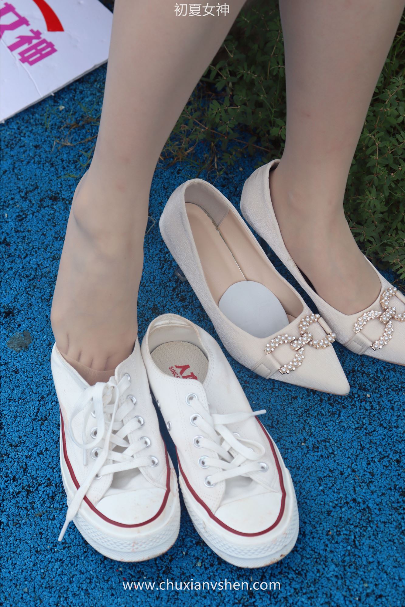 图片[22]-初夏女神 NO.050 双双 公园游玩[200P] – 速更版-美库