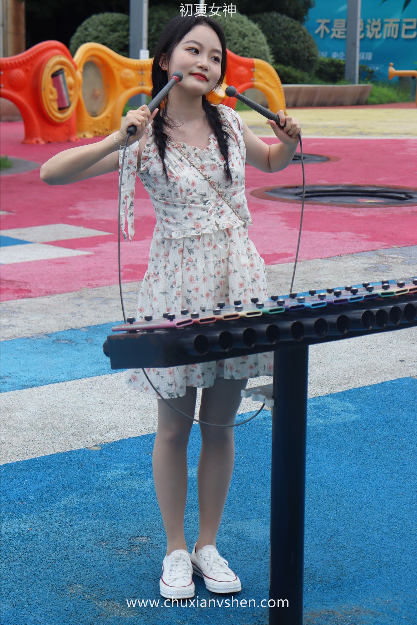 图片[36]-初夏女神 NO.050 双双 公园游玩[200P] – 速更版-美库