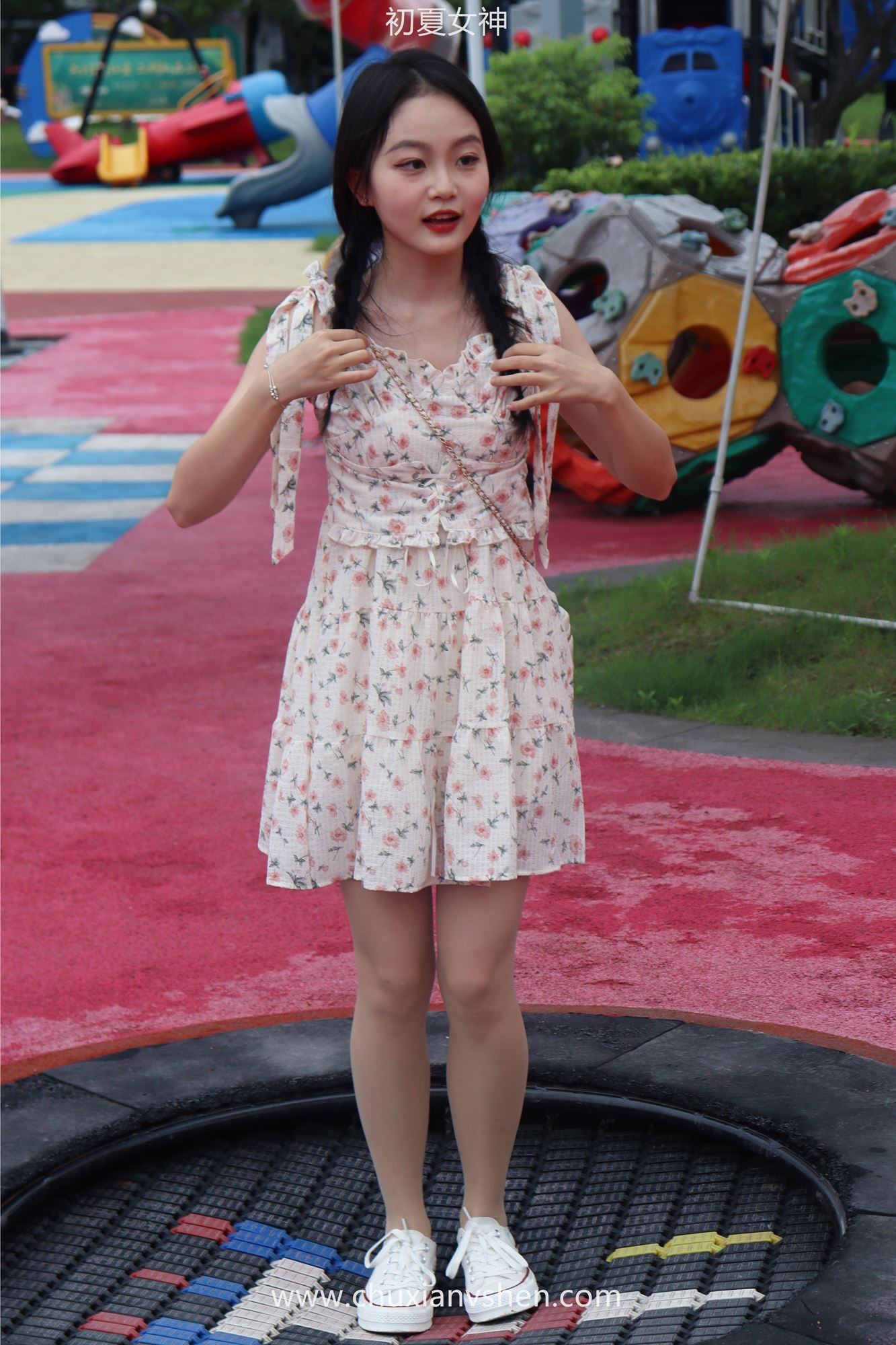 图片[41]-初夏女神 NO.050 双双 公园游玩[200P] – 速更版-美库