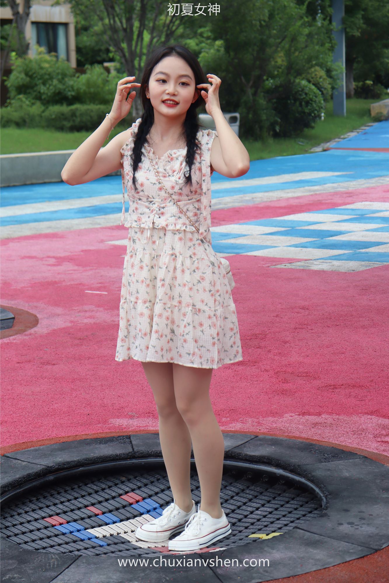 图片[45]-初夏女神 NO.050 双双 公园游玩[200P] – 速更版-美库