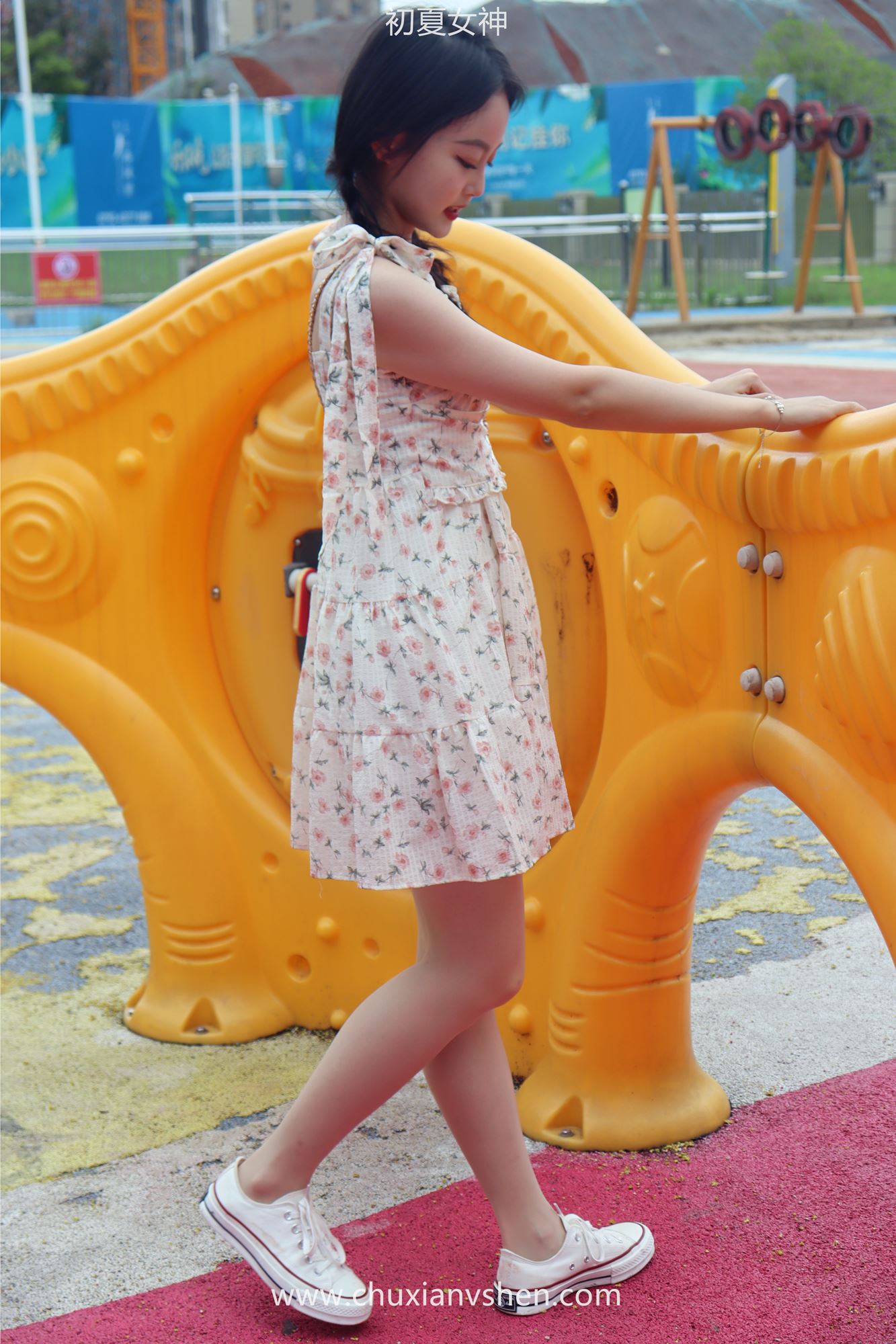 图片[46]-初夏女神 NO.050 双双 公园游玩[200P] – 速更版-美库