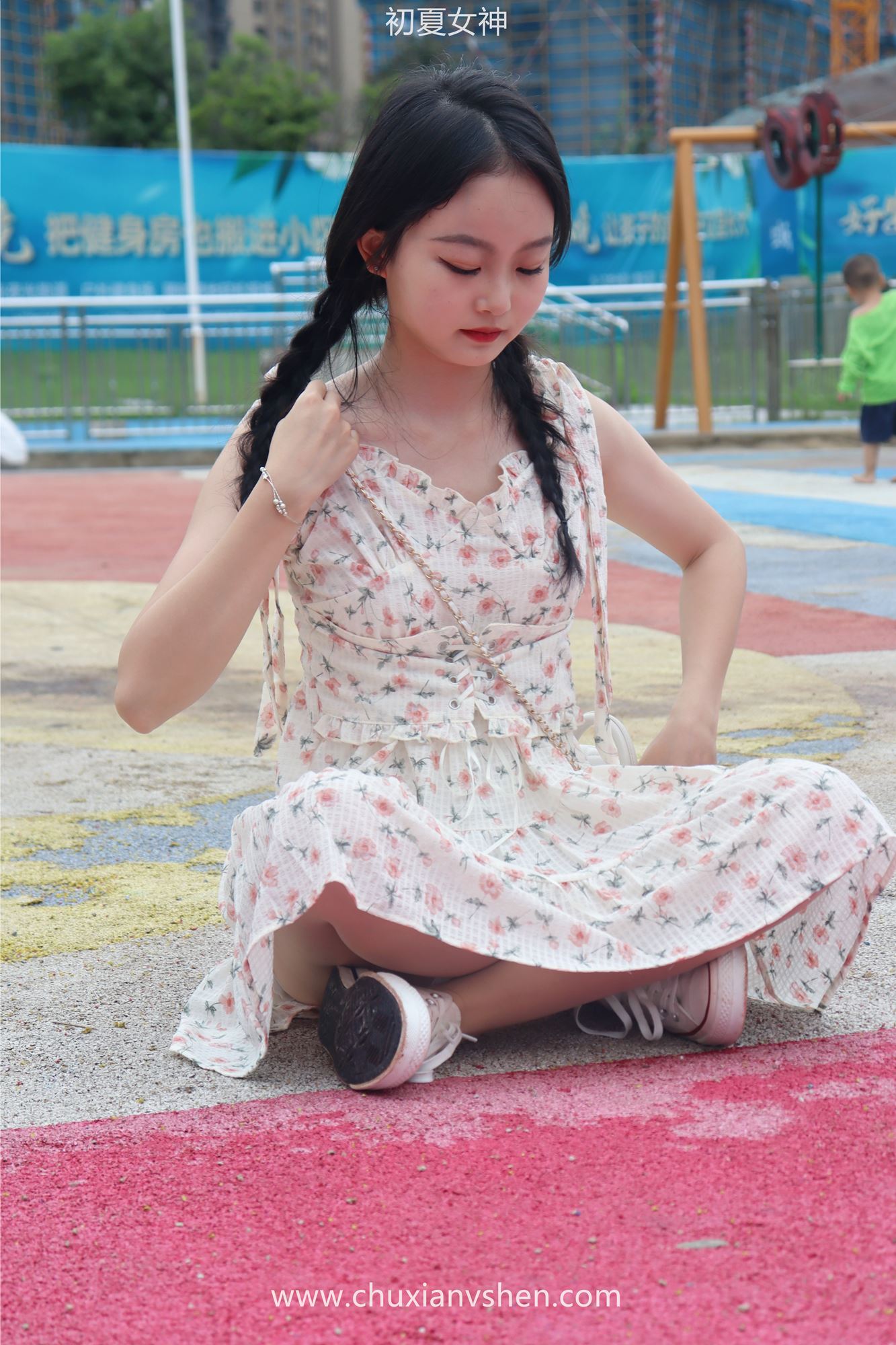 图片[48]-初夏女神 NO.050 双双 公园游玩[200P] – 速更版-美库