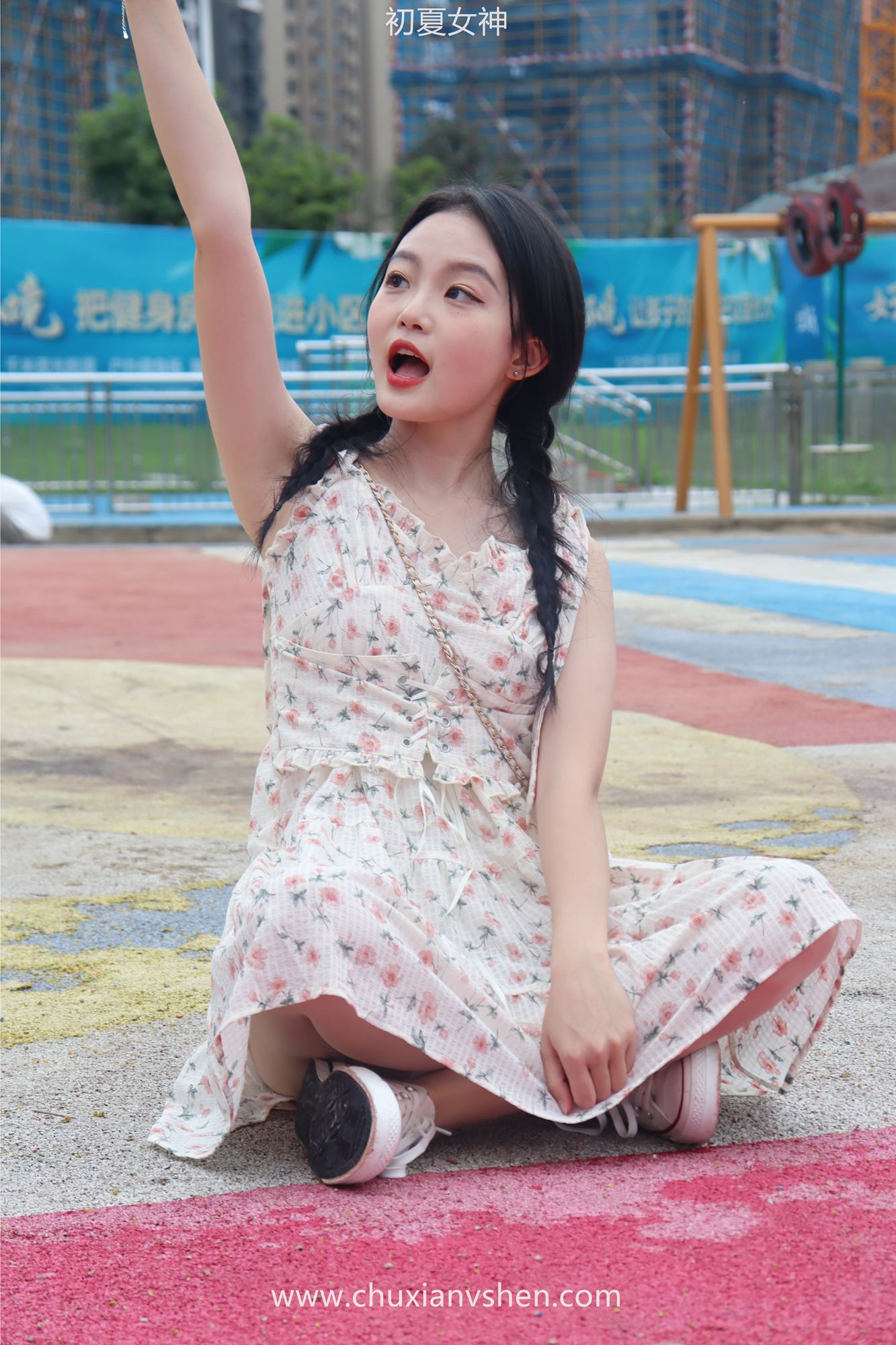 图片[49]-初夏女神 NO.050 双双 公园游玩[200P] – 速更版-美库