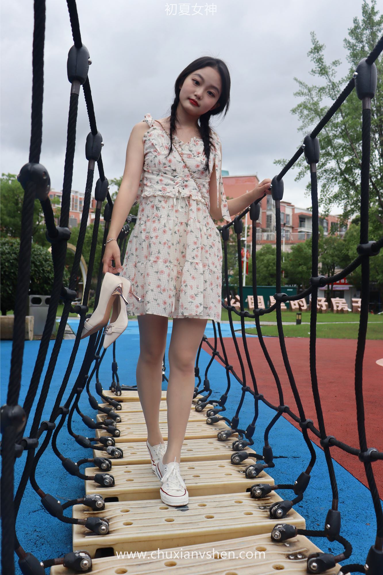图片[54]-初夏女神 NO.050 双双 公园游玩[200P] – 速更版-美库