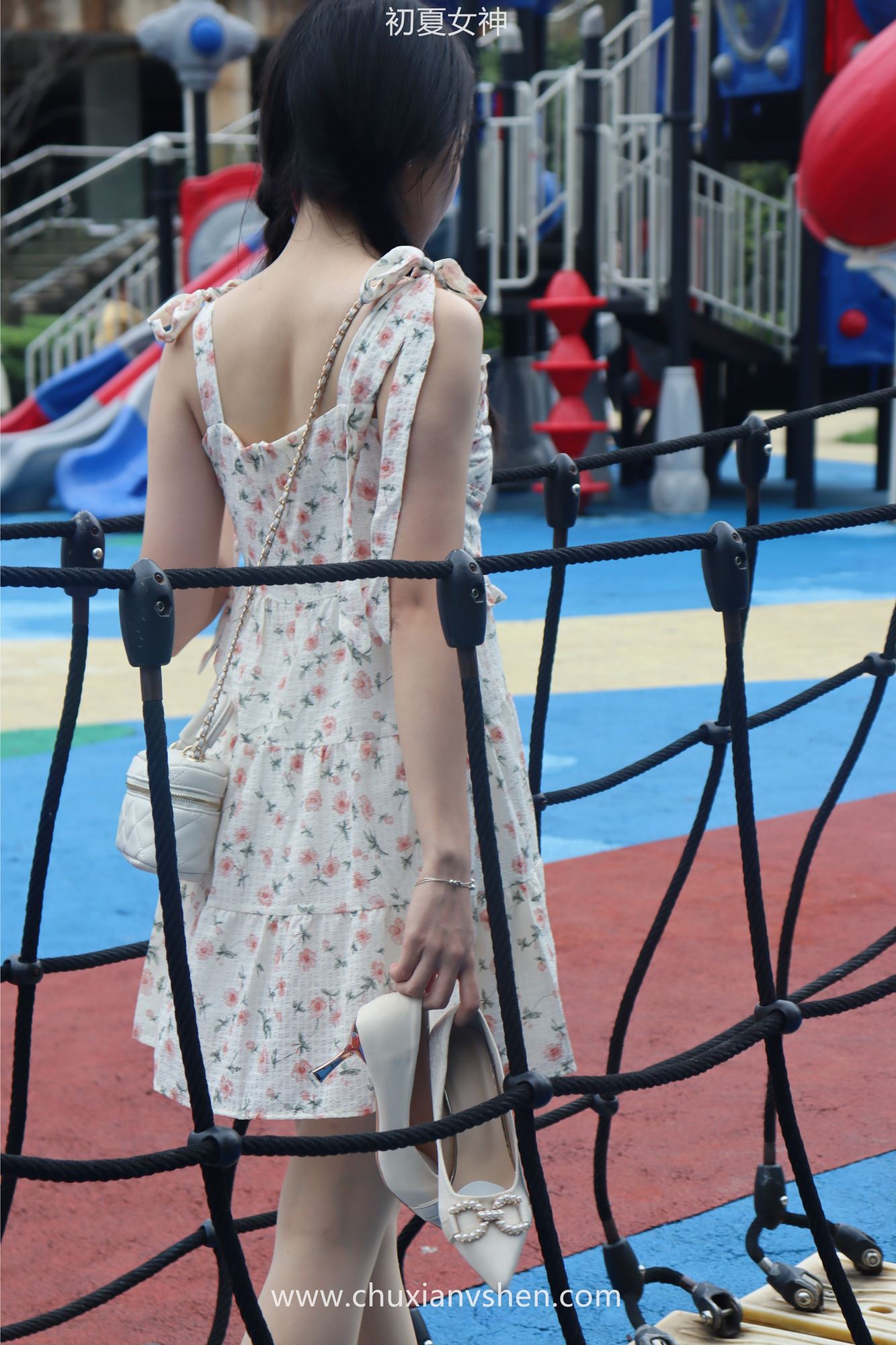 图片[55]-初夏女神 NO.050 双双 公园游玩[200P] – 速更版-美库