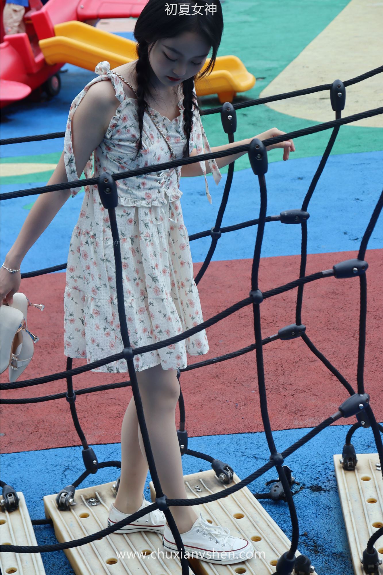 图片[57]-初夏女神 NO.050 双双 公园游玩[200P] – 速更版-美库