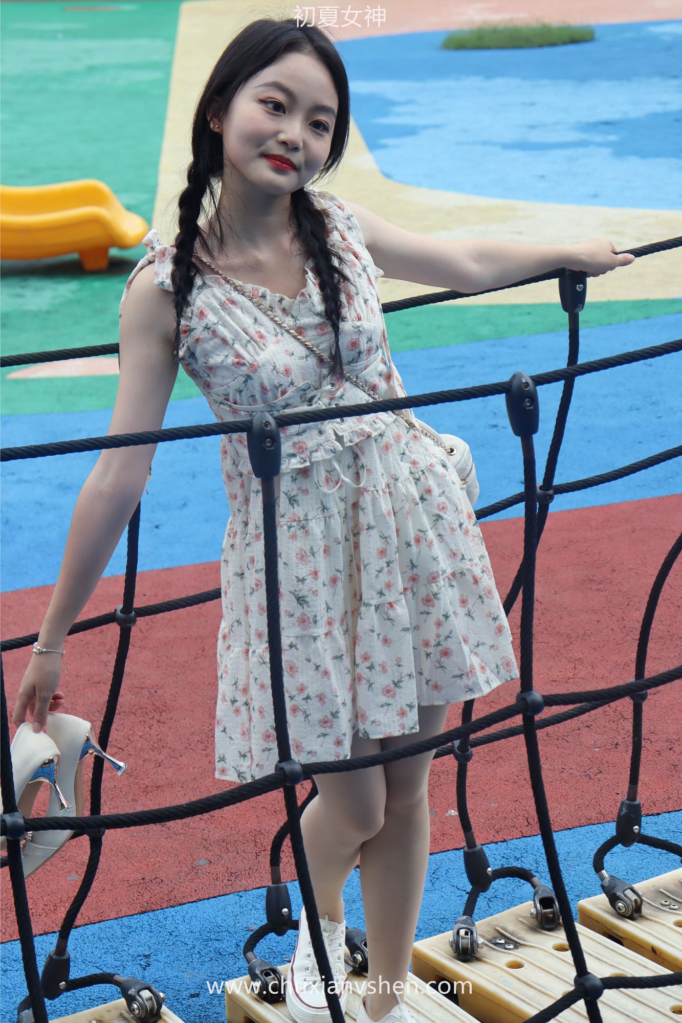 图片[58]-初夏女神 NO.050 双双 公园游玩[200P] – 速更版-美库
