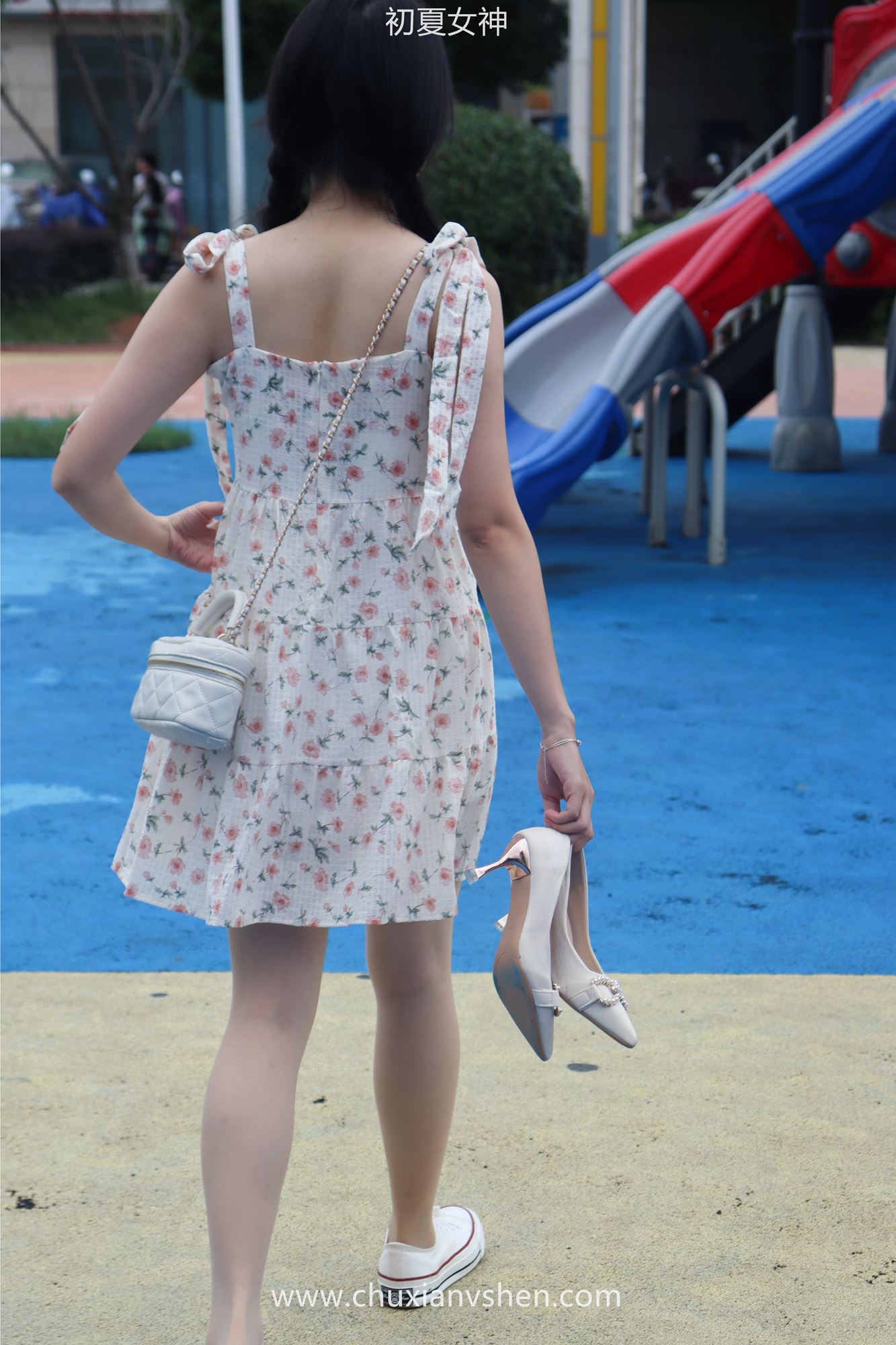 图片[59]-初夏女神 NO.050 双双 公园游玩[200P] – 速更版-美库