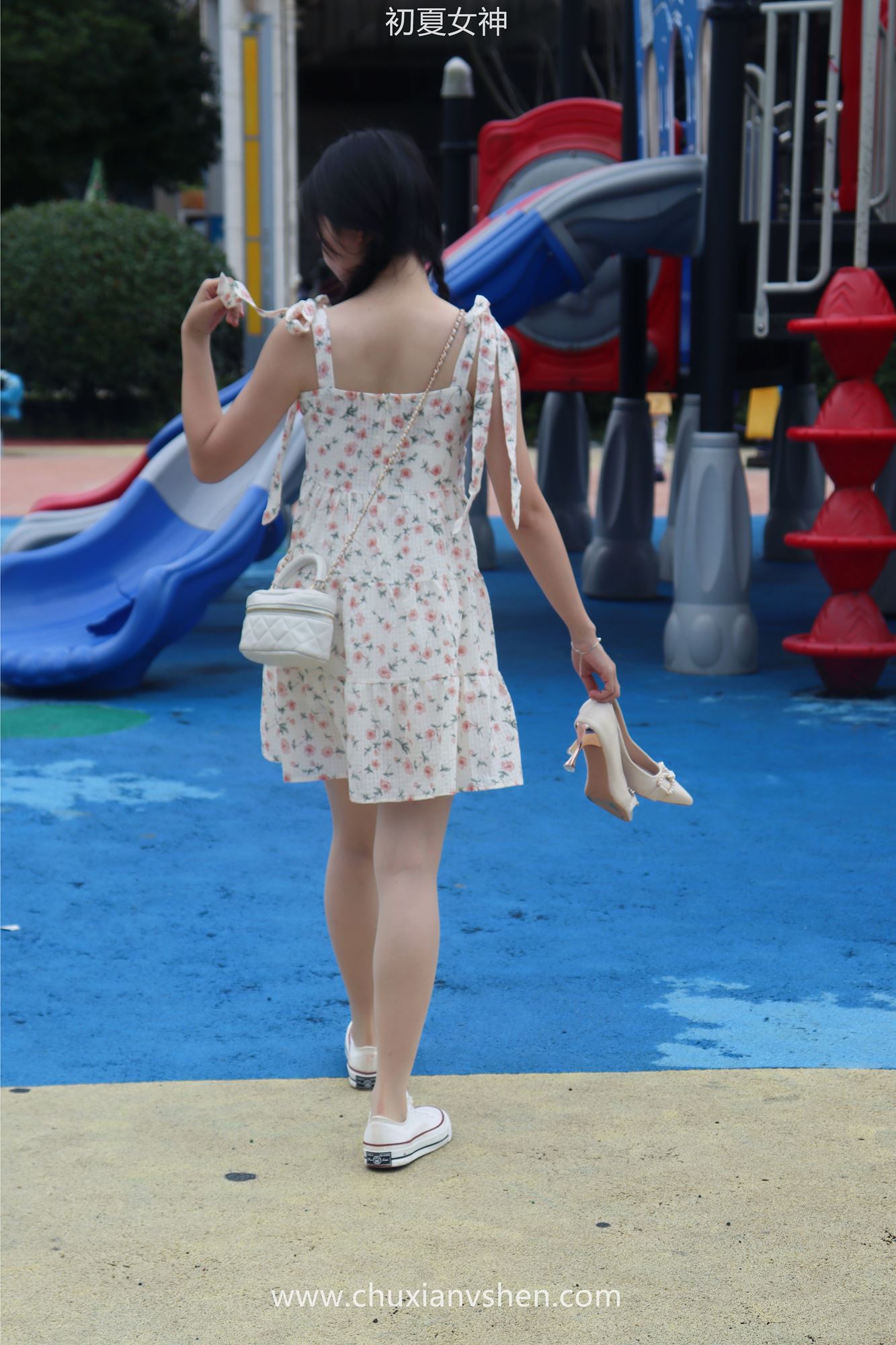 图片[60]-初夏女神 NO.050 双双 公园游玩[200P] – 速更版-美库