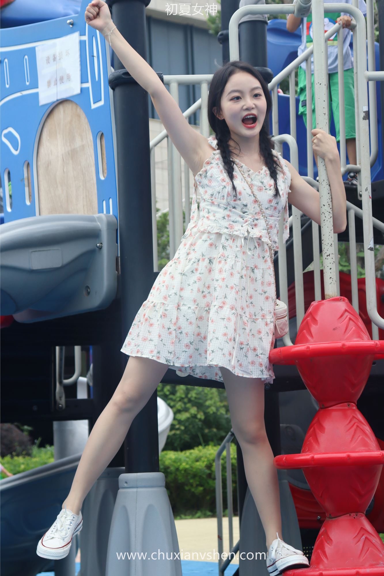 图片[61]-初夏女神 NO.050 双双 公园游玩[200P] – 速更版-美库