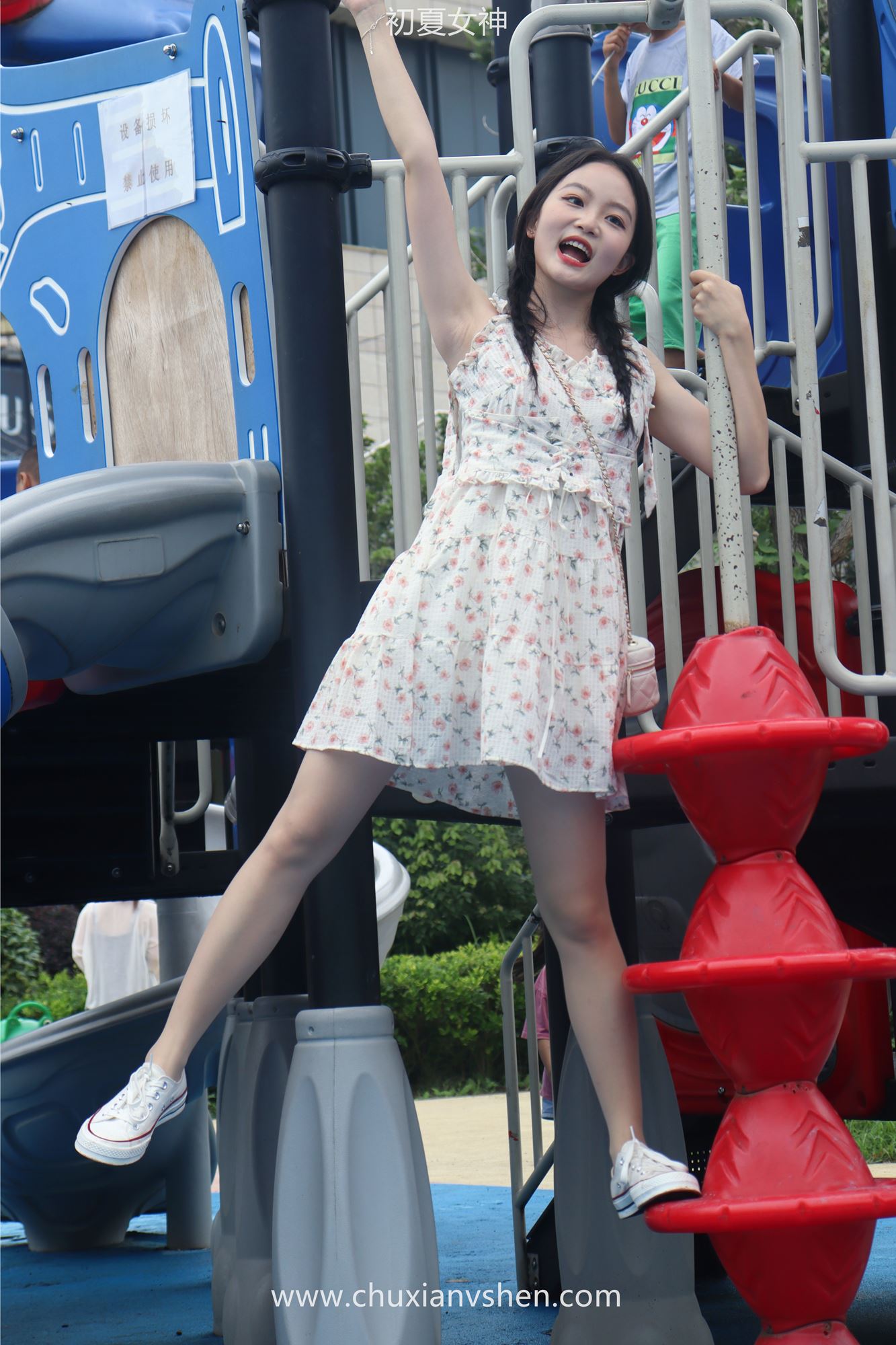 图片[62]-初夏女神 NO.050 双双 公园游玩[200P] – 速更版-美库