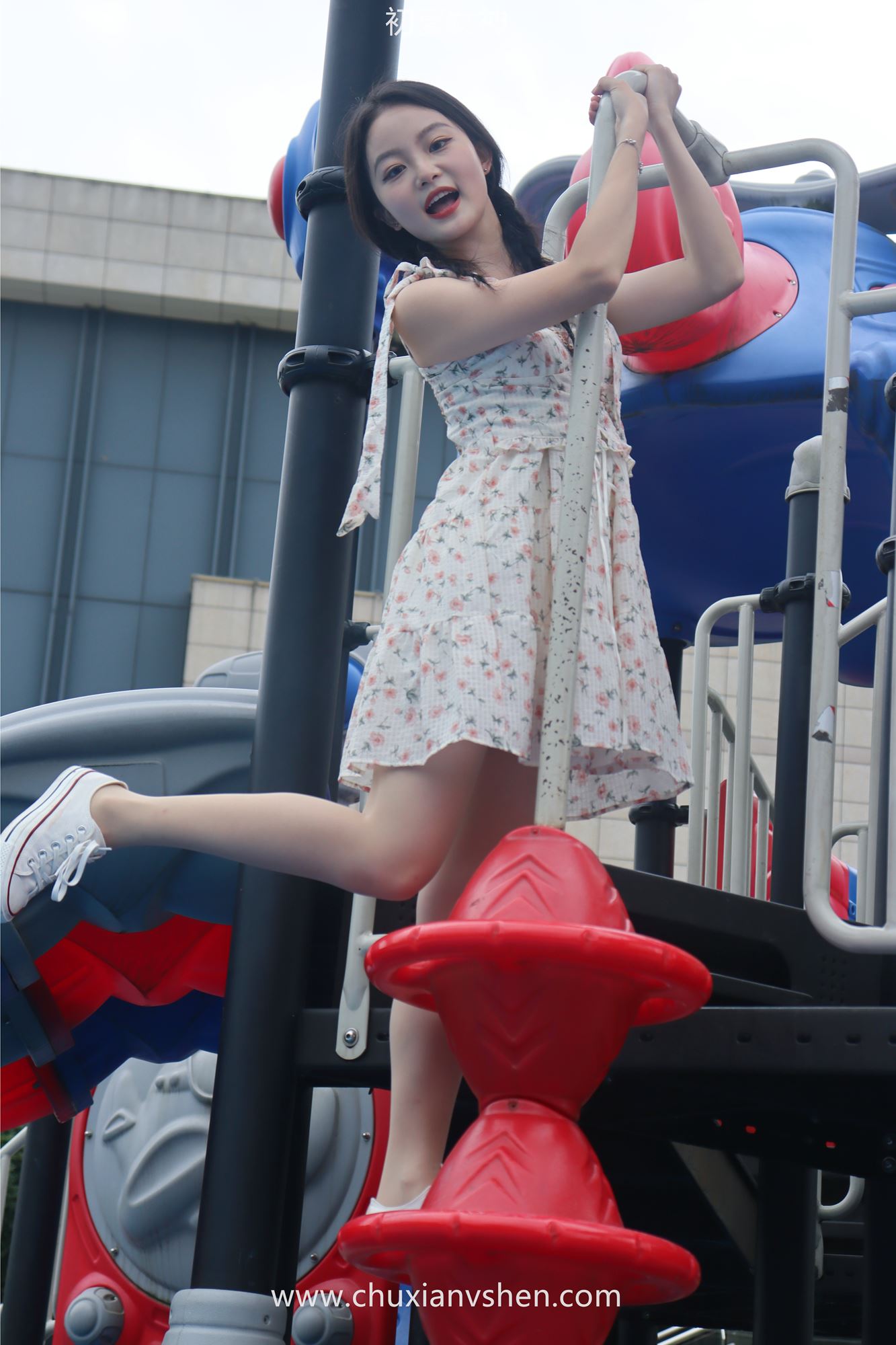 图片[64]-初夏女神 NO.050 双双 公园游玩[200P] – 速更版-美库