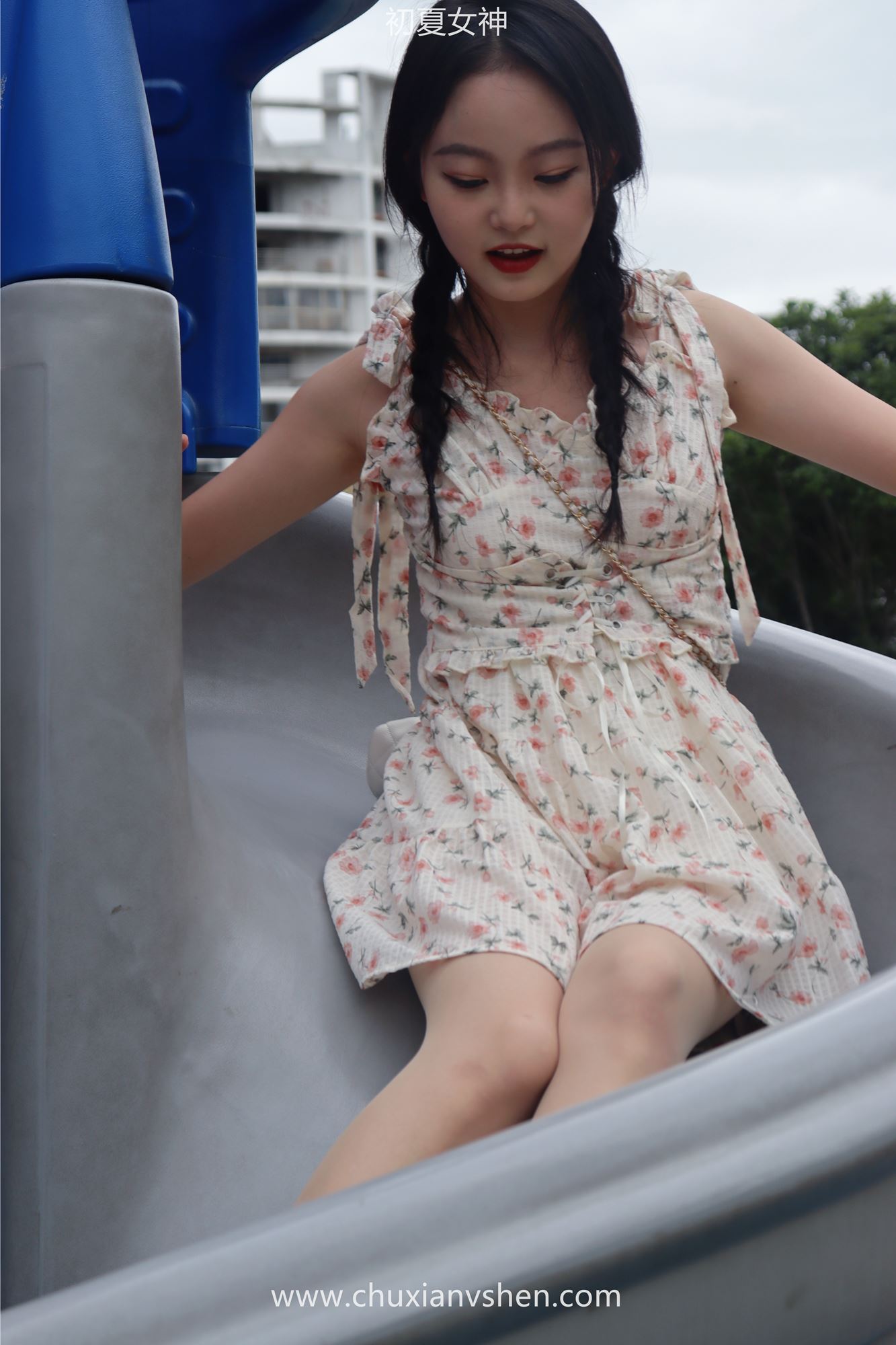 图片[67]-初夏女神 NO.050 双双 公园游玩[200P] – 速更版-美库