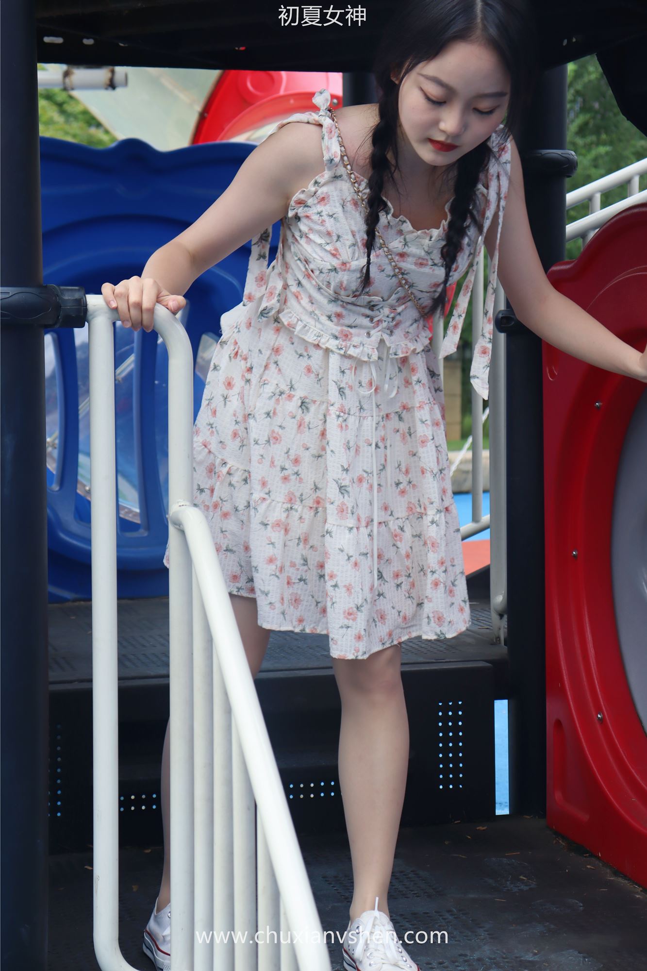 图片[68]-初夏女神 NO.050 双双 公园游玩[200P] – 速更版-美库