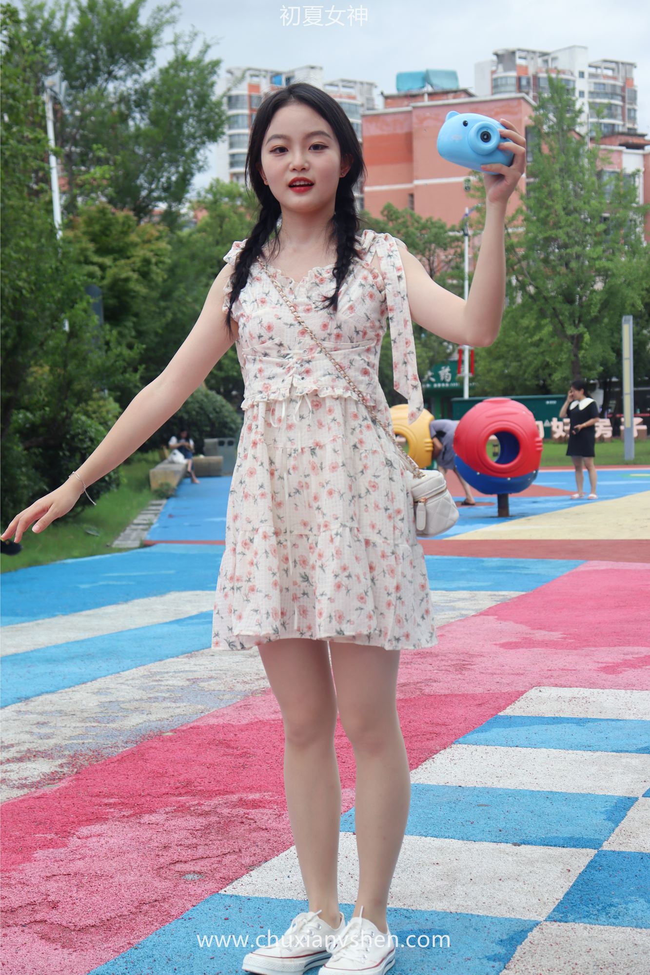 图片[71]-初夏女神 NO.050 双双 公园游玩[200P] – 速更版-美库