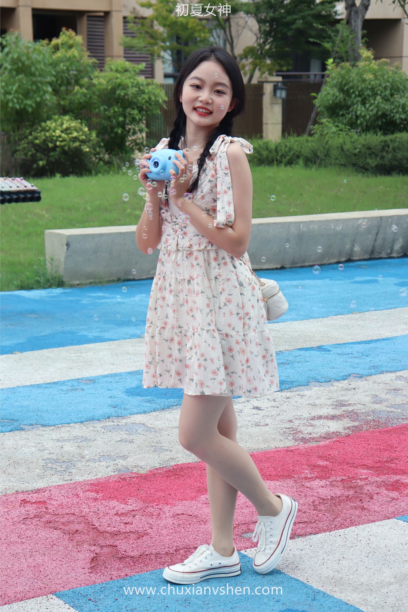 图片[75]-初夏女神 NO.050 双双 公园游玩[200P] – 速更版-美库