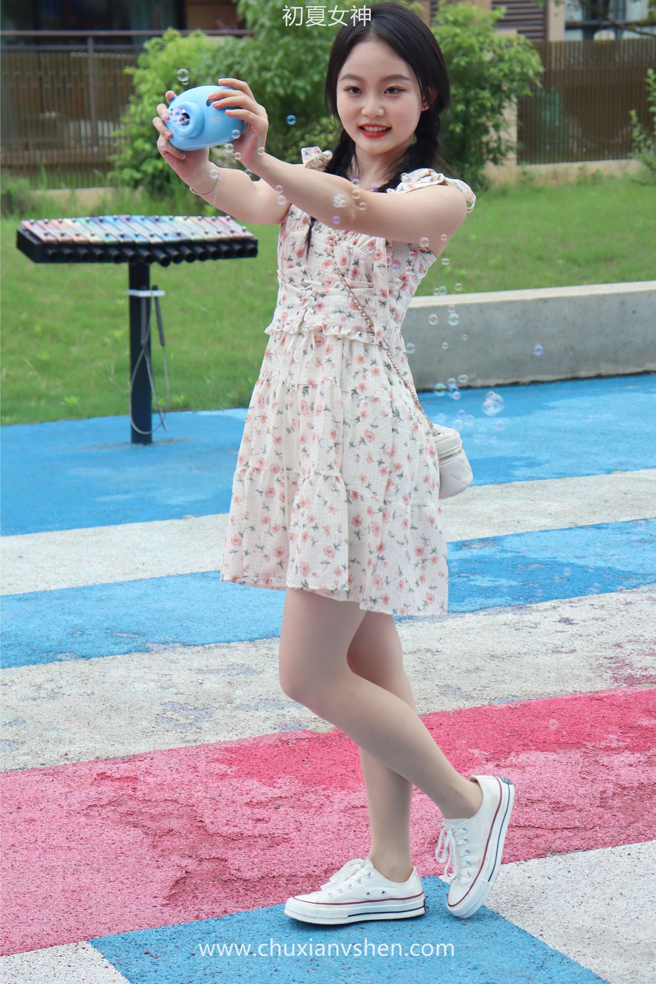 图片[76]-初夏女神 NO.050 双双 公园游玩[200P] – 速更版-美库
