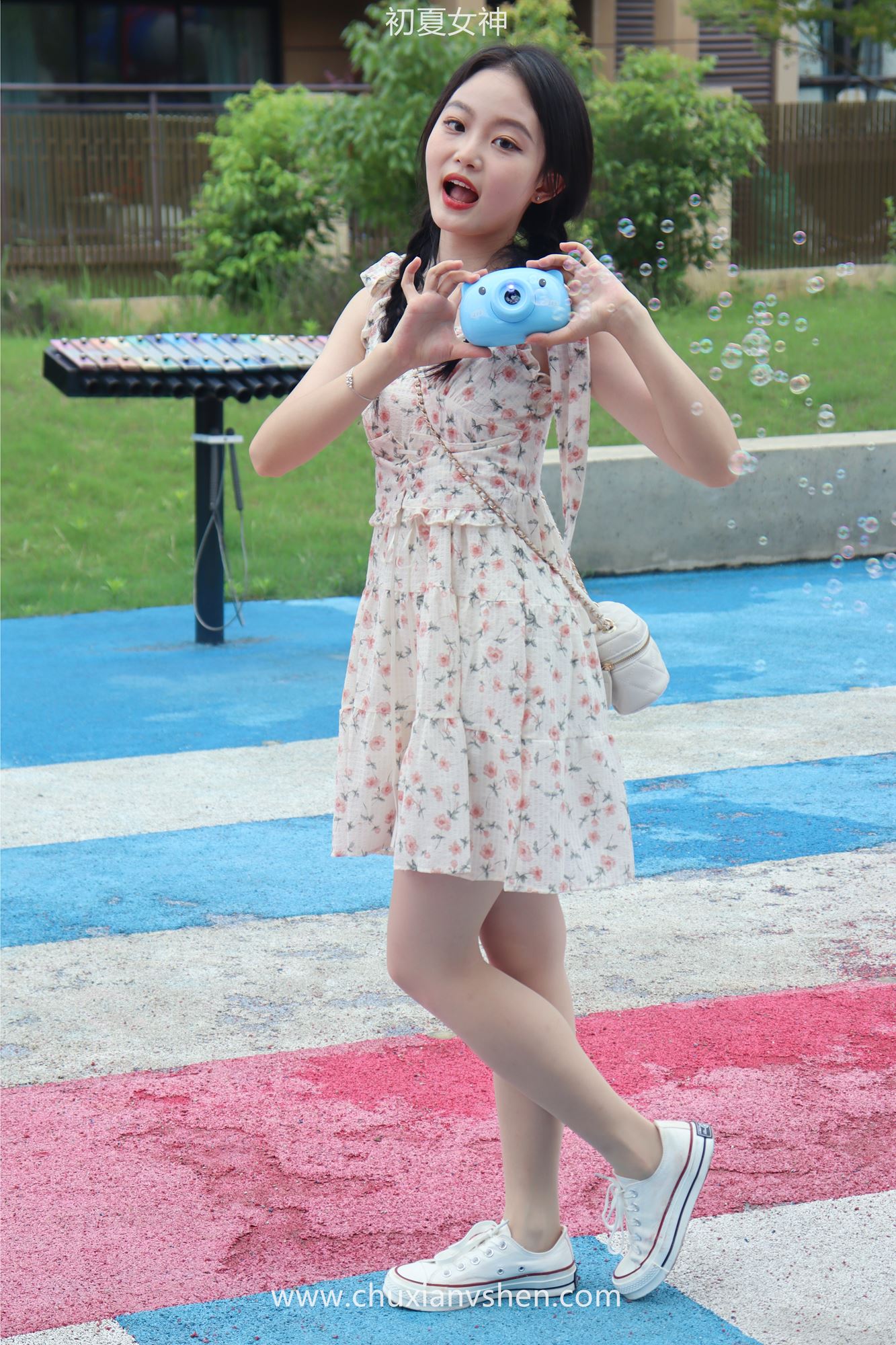 图片[77]-初夏女神 NO.050 双双 公园游玩[200P] – 速更版-美库