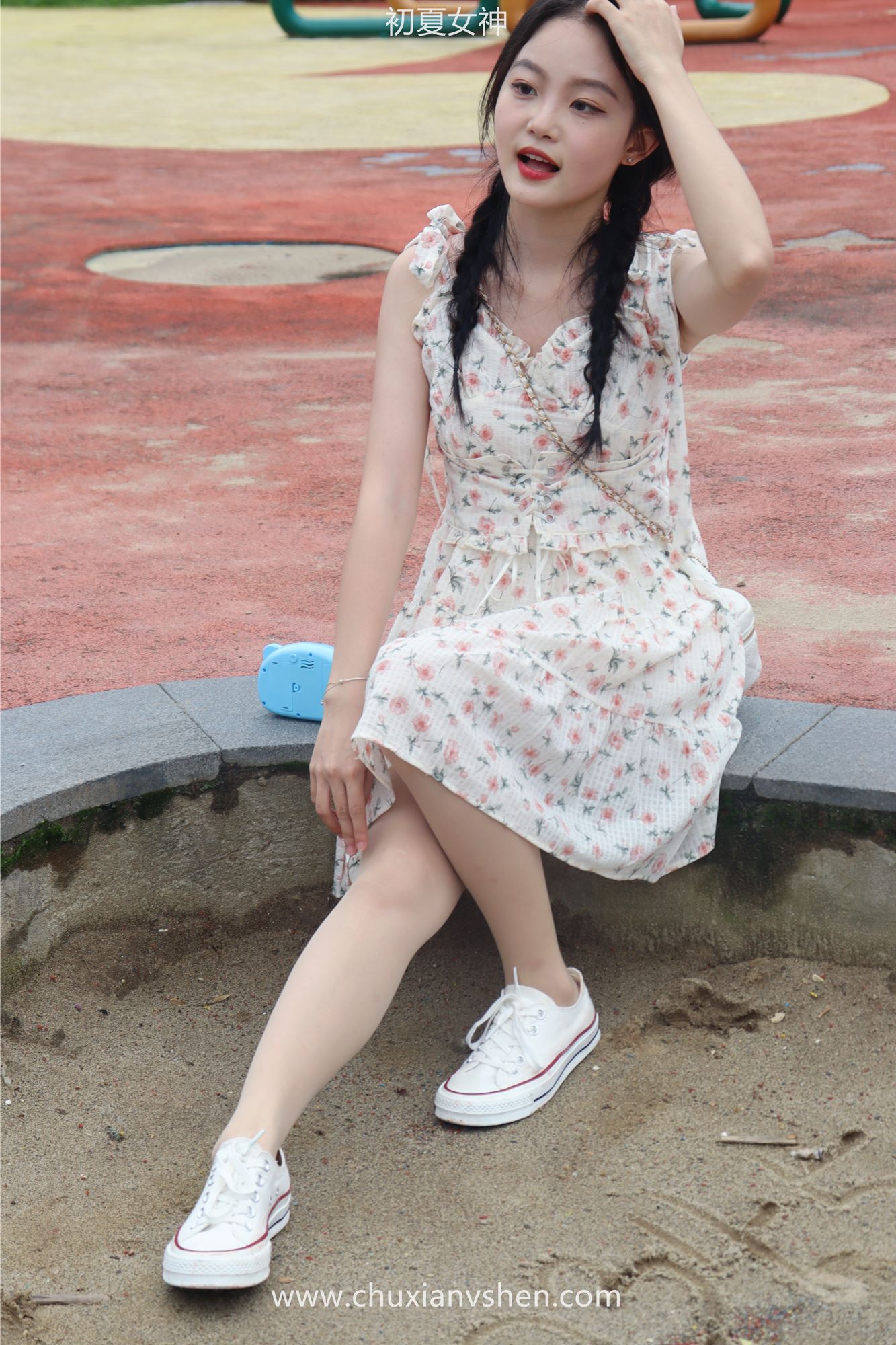 图片[80]-初夏女神 NO.050 双双 公园游玩[200P] – 速更版-美库