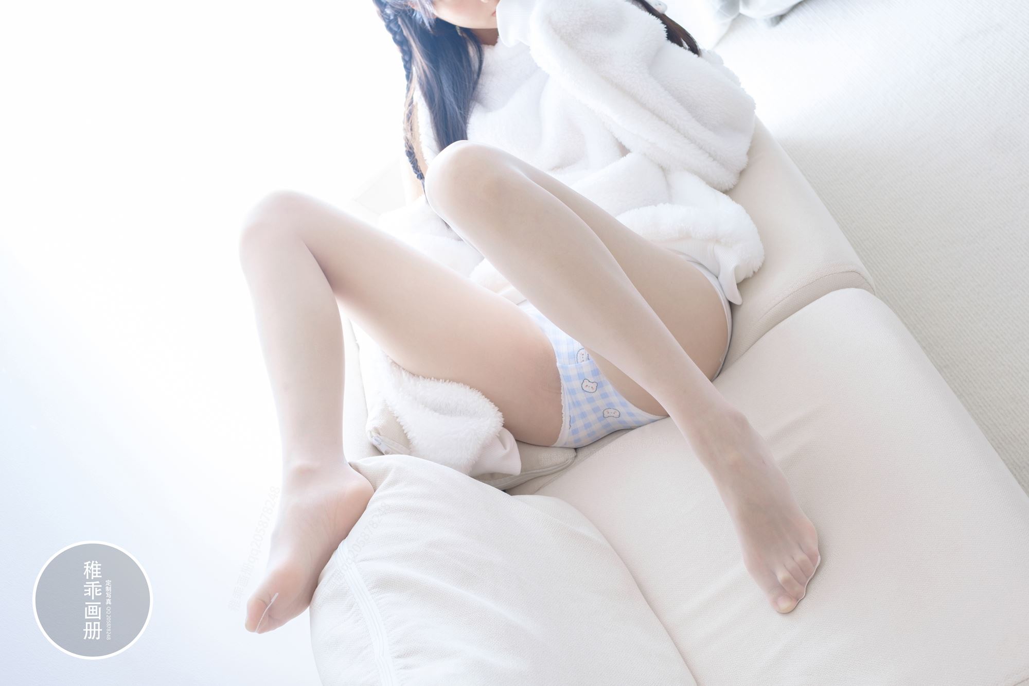 图片[54]-柴系小乖(稚乖画册) – 晴空 夜夜 白丝双马尾[69P] – 速更版-美库