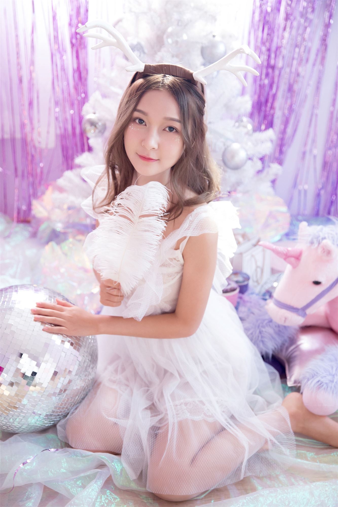 图片[10]-[YALAYI雅拉伊]2022.08.02 NO.1019 天上仙子[32+1P] – 速更版-美库