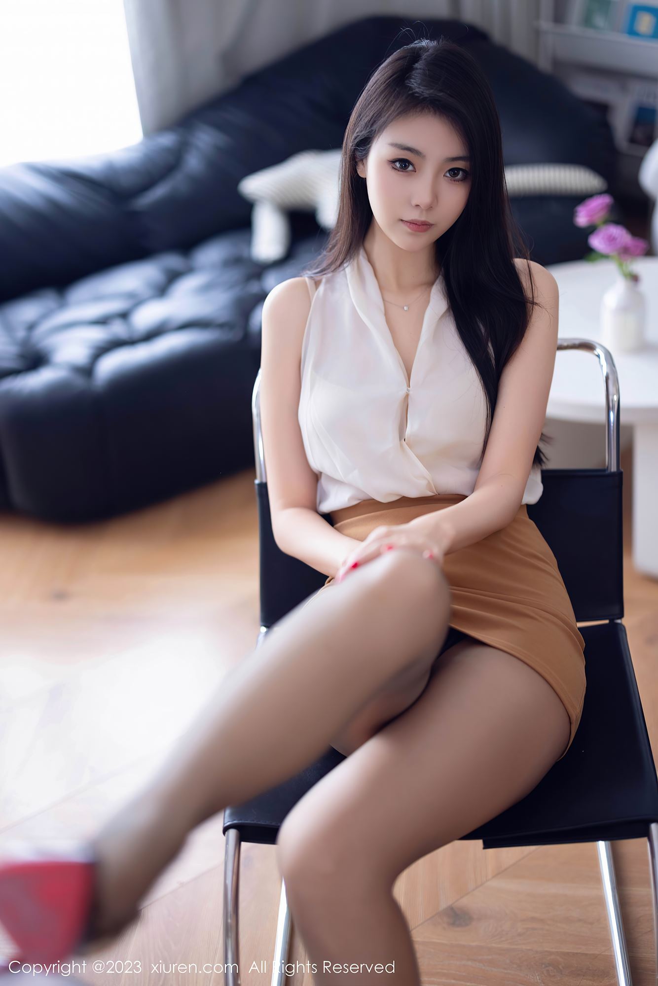 图片[20]-[XiuRen秀人网] 2023.09.14 No.7387 可樂Vicky 黑丝美腿[83P] – 速更版-美库