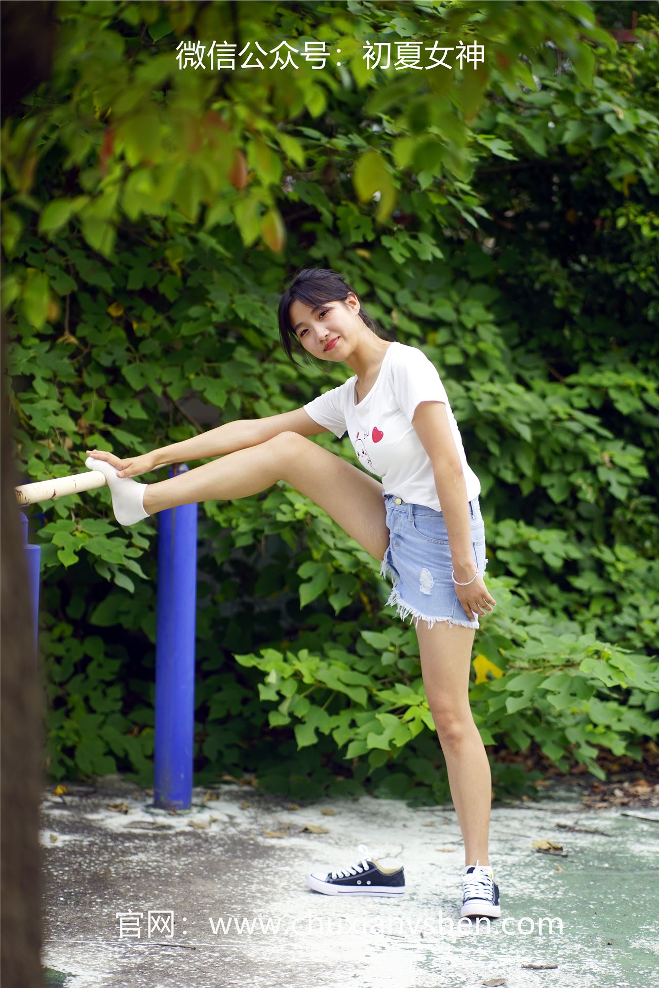 图片[33]-初夏女神 NO.052 点点 运动青春[151P] – 速更版-美库