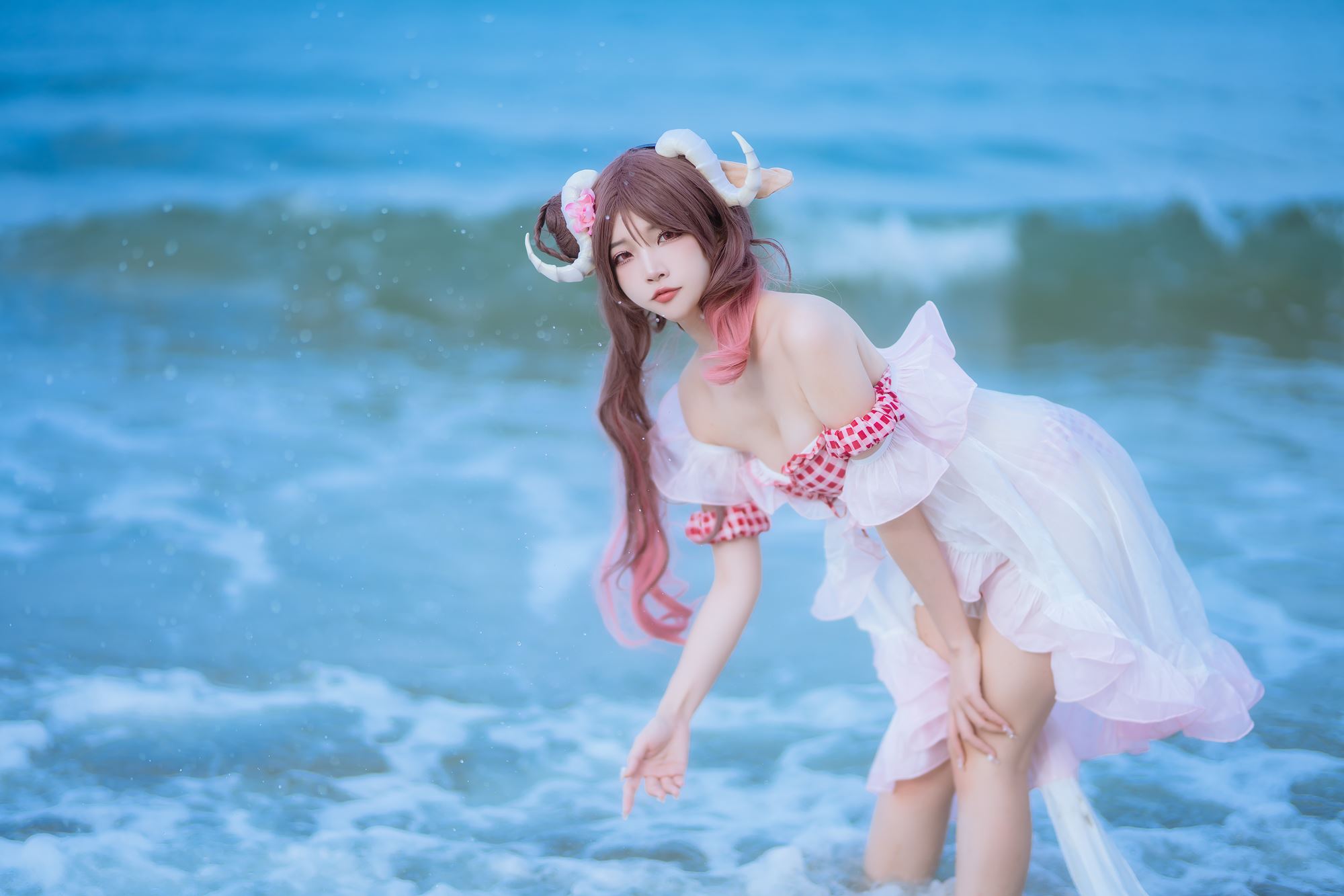 图片[22]-二佐Nisa – 泰拉夏日纪事 艾雅法拉泳装[34P] – 速更版-美库