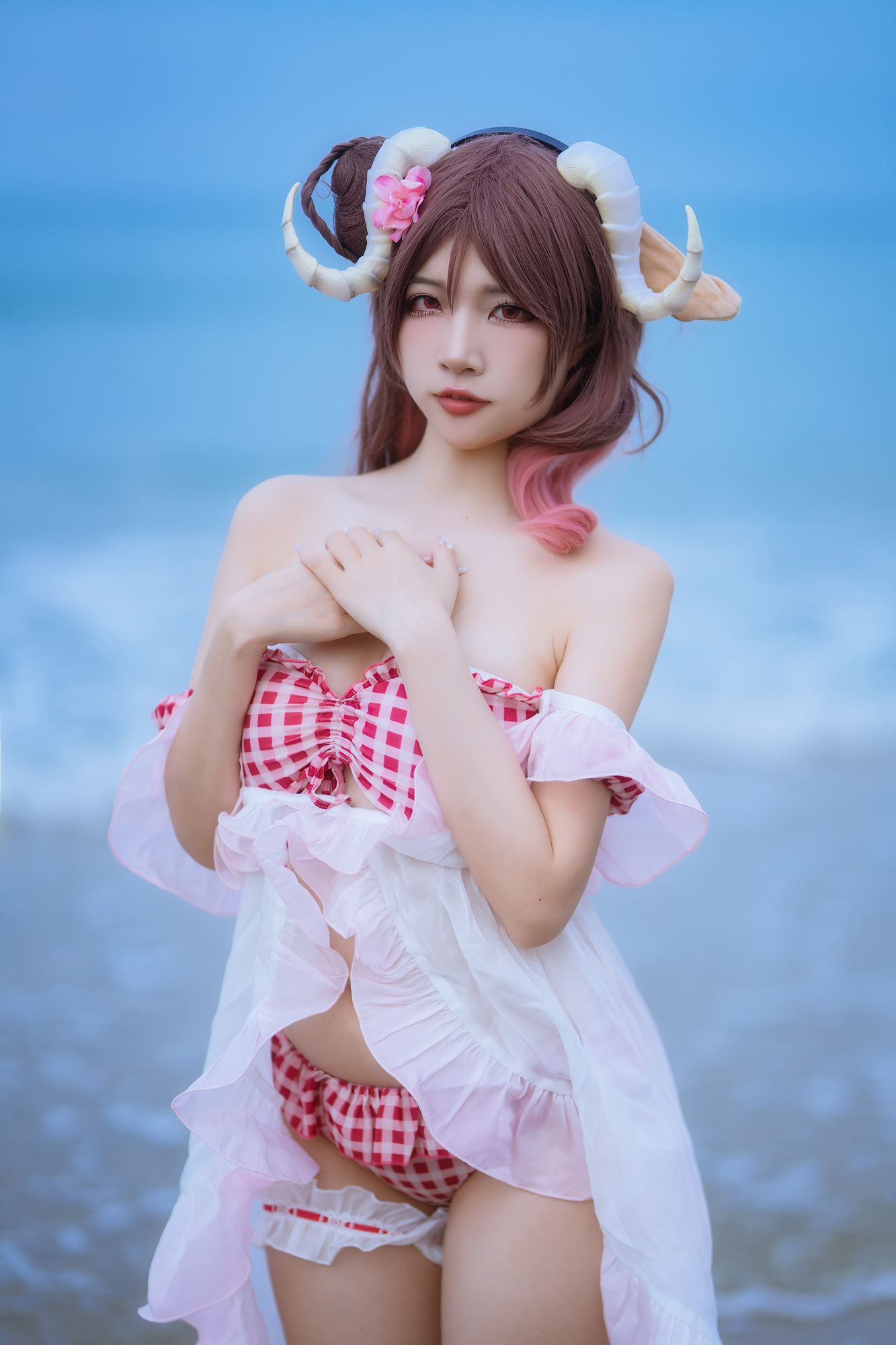 图片[28]-二佐Nisa – 泰拉夏日纪事 艾雅法拉泳装[34P] – 速更版-美库