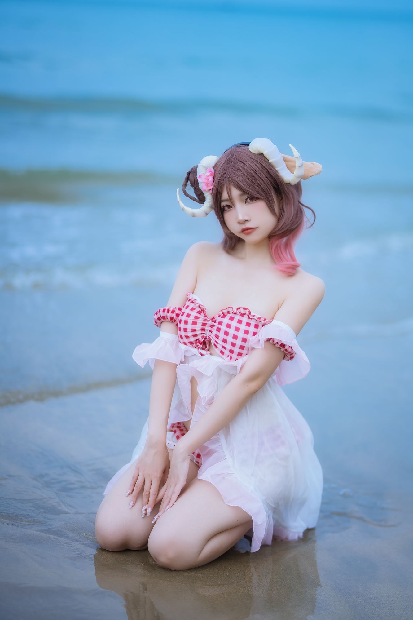 图片[34]-二佐Nisa – 泰拉夏日纪事 艾雅法拉泳装[34P] – 速更版-美库