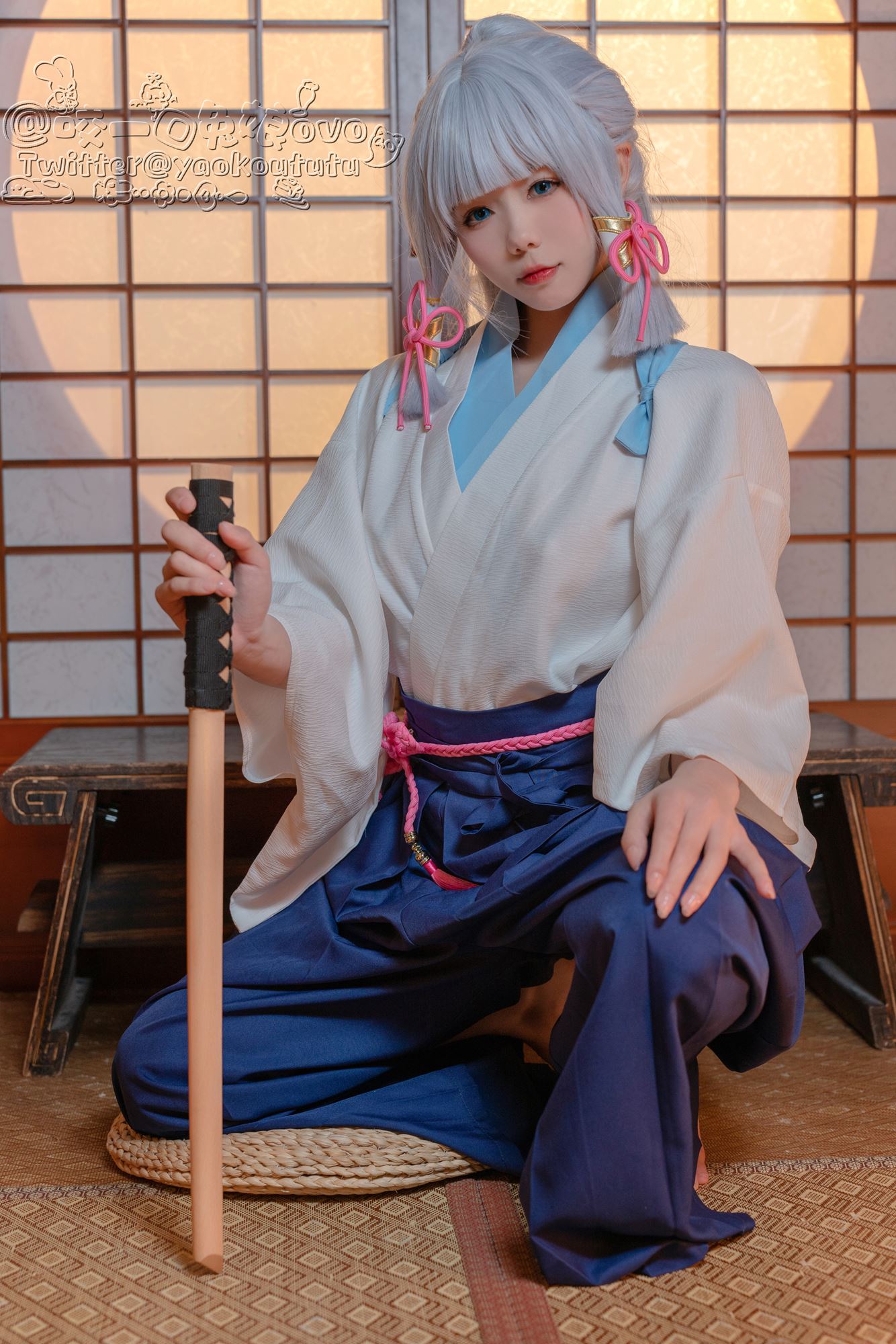 图片[11]-咬一口兔娘- 绫华的小憩[20P] – 速更版-美库