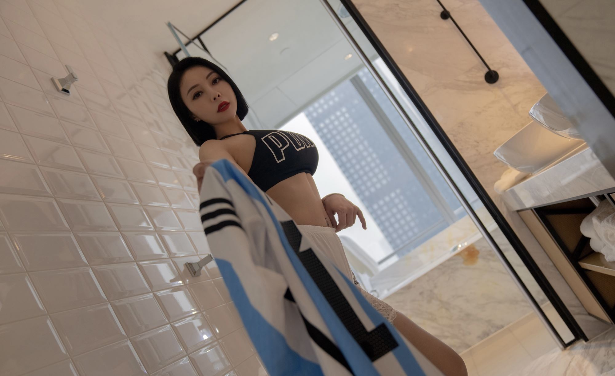 图片[10]-果儿Victoria – 浴室足球[28P] – 速更版-美库