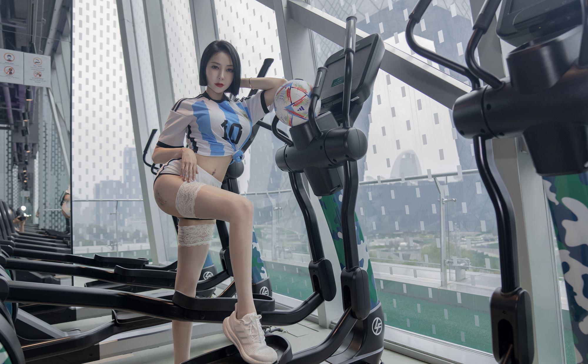 图片[12]-果儿Victoria – 浴室足球[28P] – 速更版-美库