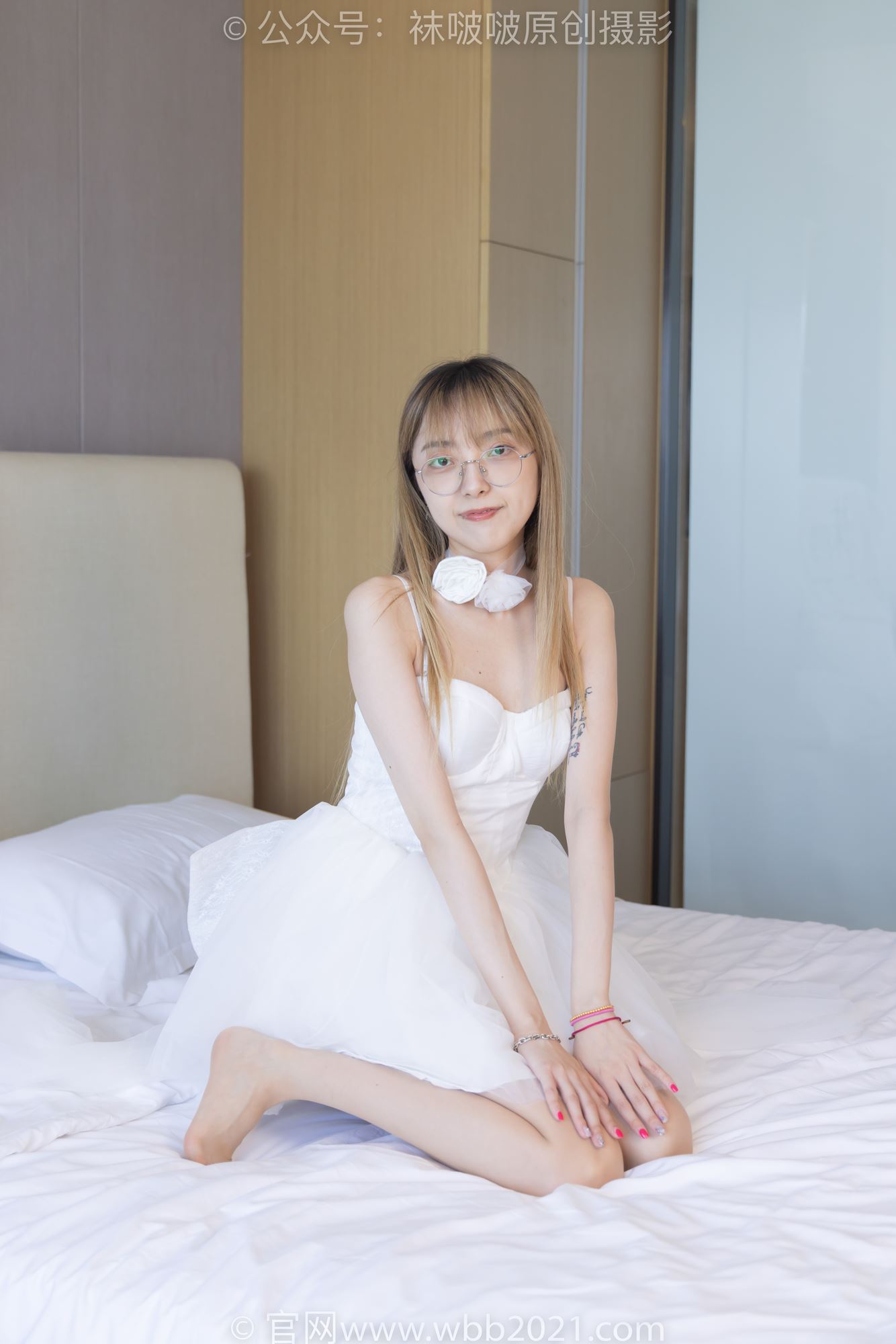 图片[15]-[BoBoSocks袜啵啵]NO.277 稚予-高跟鞋、肉丝、裸足、婚纱小礼裙[150P] – 速更版-美库