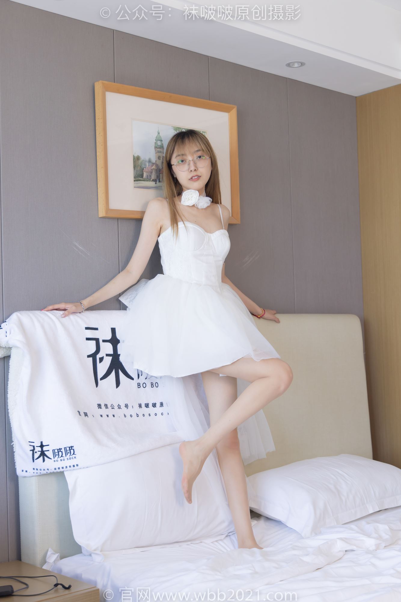 图片[22]-[BoBoSocks袜啵啵]NO.277 稚予-高跟鞋、肉丝、裸足、婚纱小礼裙[150P] – 速更版-美库