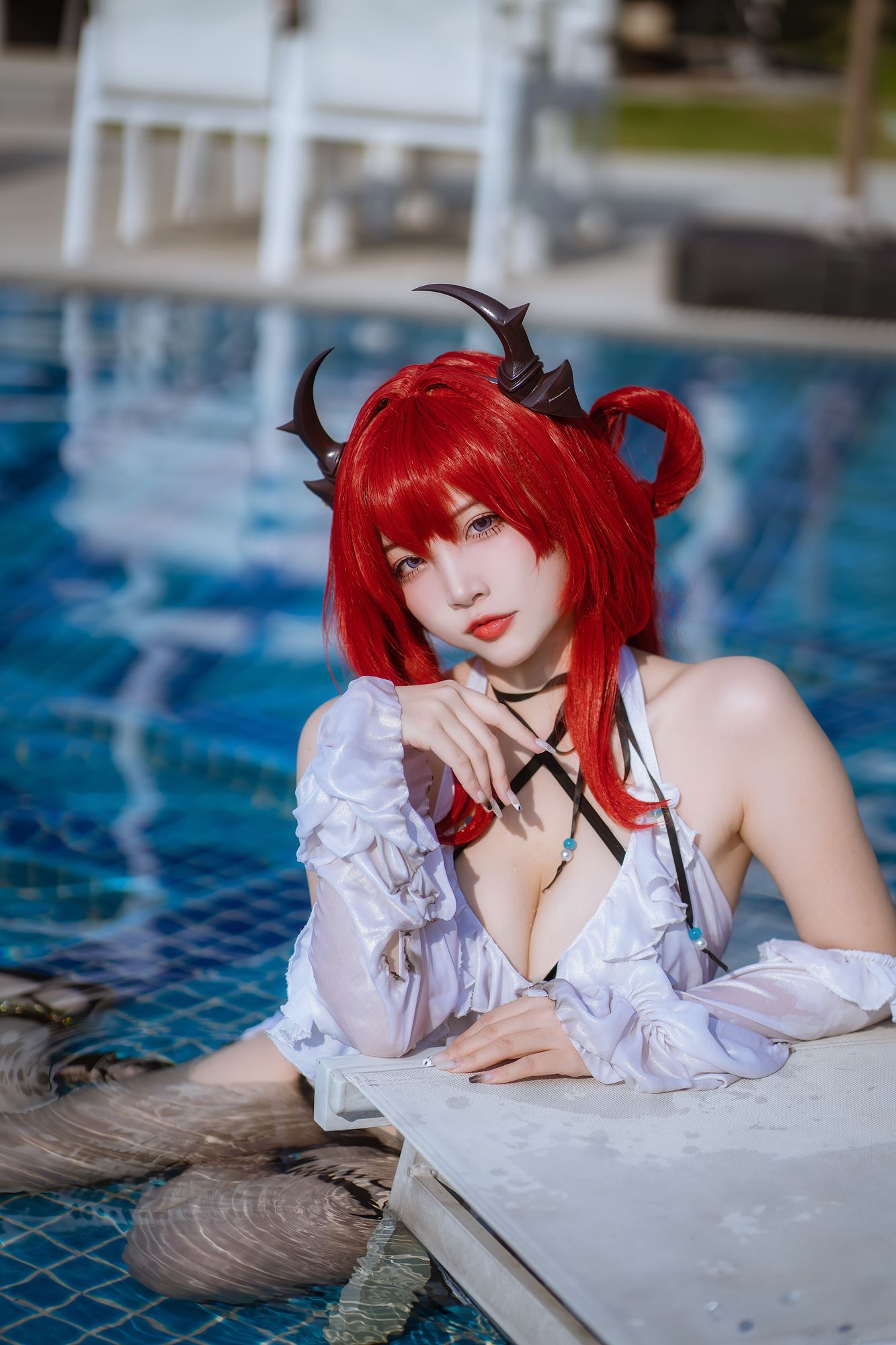 图片[19]-二佐Nisa  – 泰拉夏日纪事 史尔特尔泳装[40P] – 速更版-美库