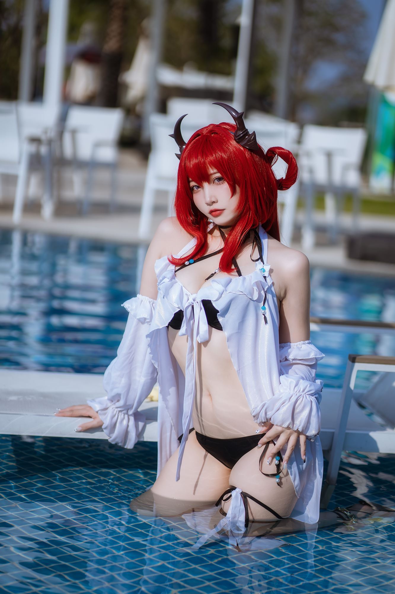 图片[37]-二佐Nisa  – 泰拉夏日纪事 史尔特尔泳装[40P] – 速更版-美库