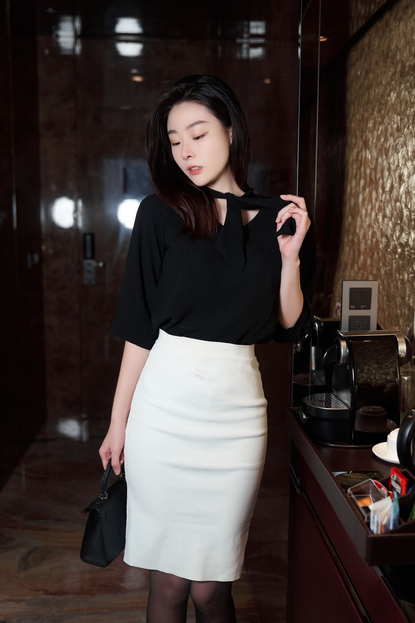 图片[31]-是小逗逗 – 超薄黑丝蕾丝 内内[59P] – 速更版-美库