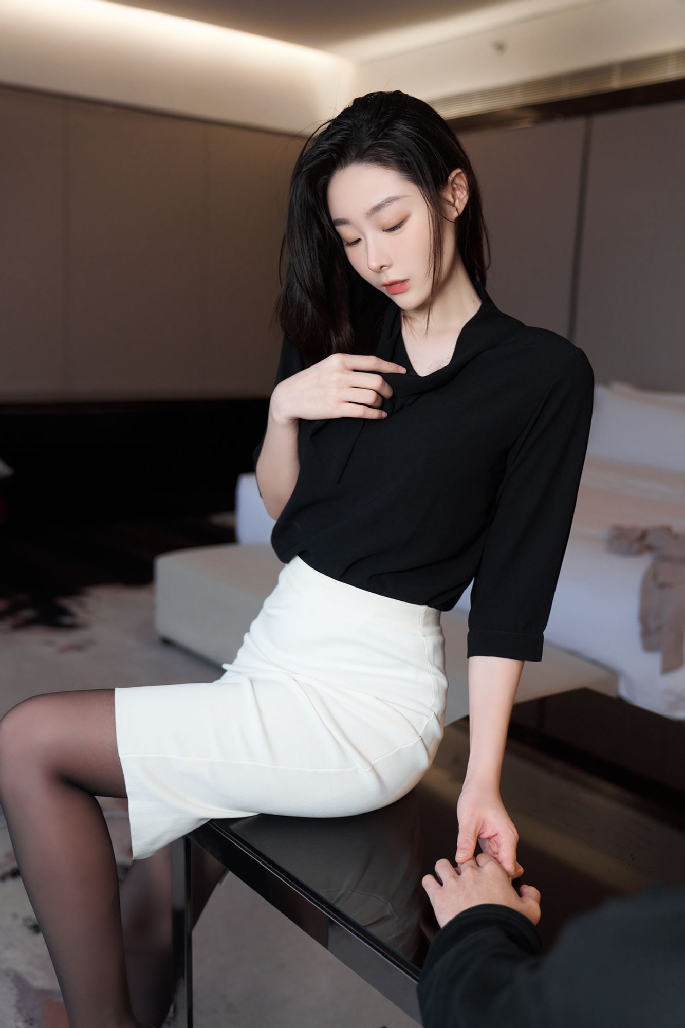 图片[46]-是小逗逗 – 超薄黑丝蕾丝 内内[59P] – 速更版-美库