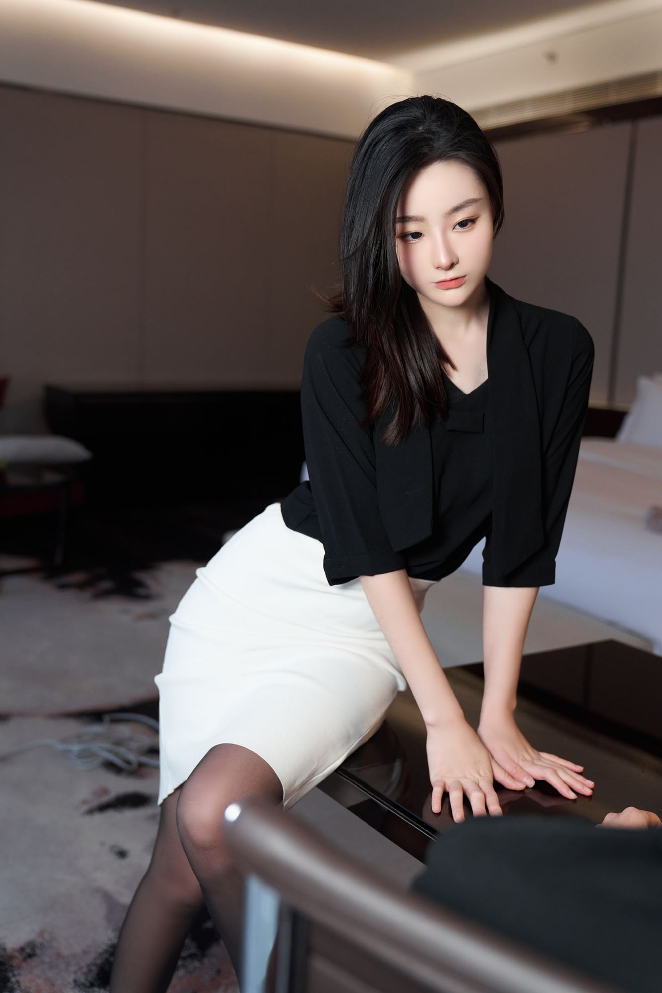 图片[54]-是小逗逗 – 超薄黑丝蕾丝 内内[59P] – 速更版-美库