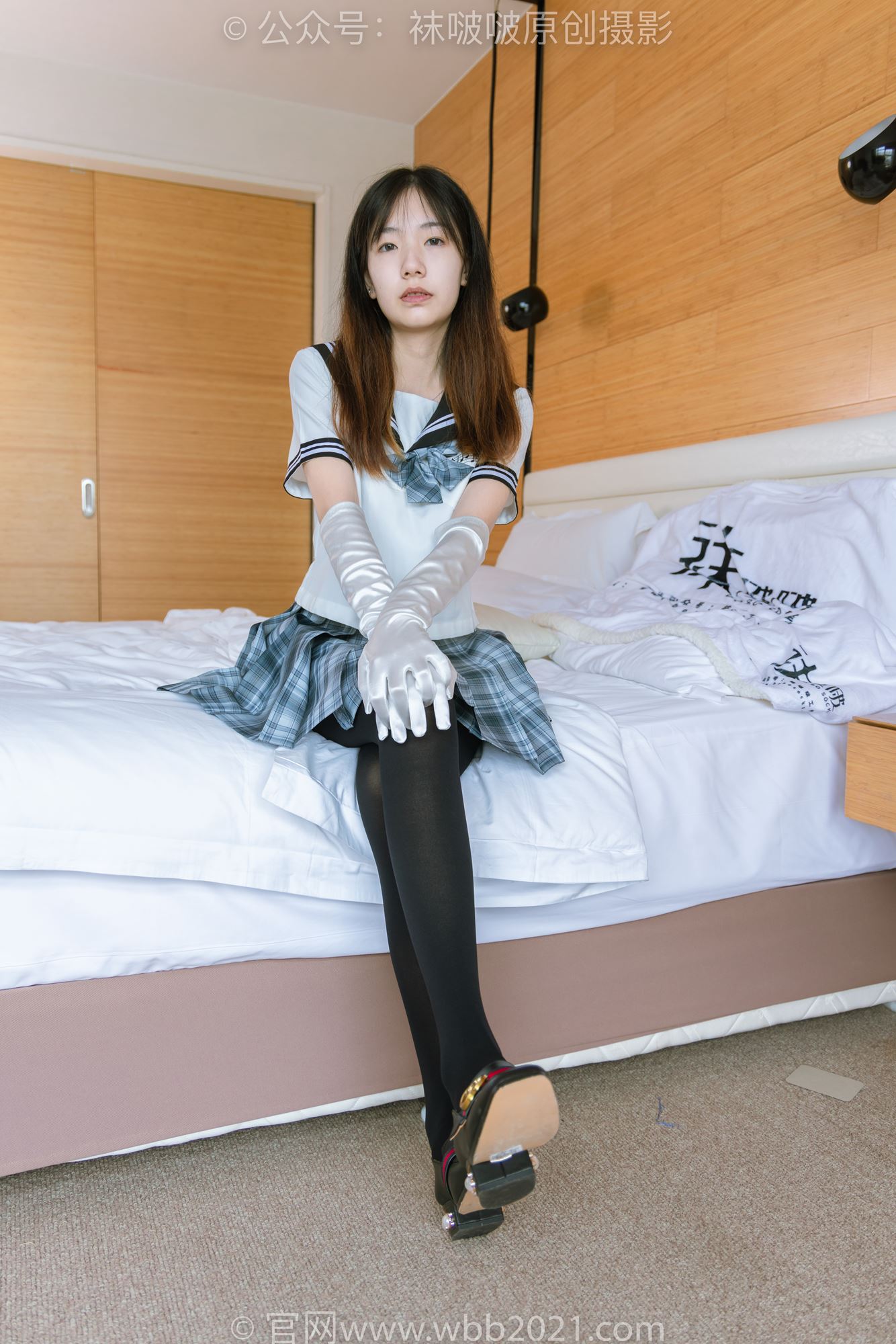 图片[10]-[BoBoSocks袜啵啵]NO.278 小甜豆-皮鞋、厚黑丝、jk制服、踩泡面[125P] – 速更版-美库