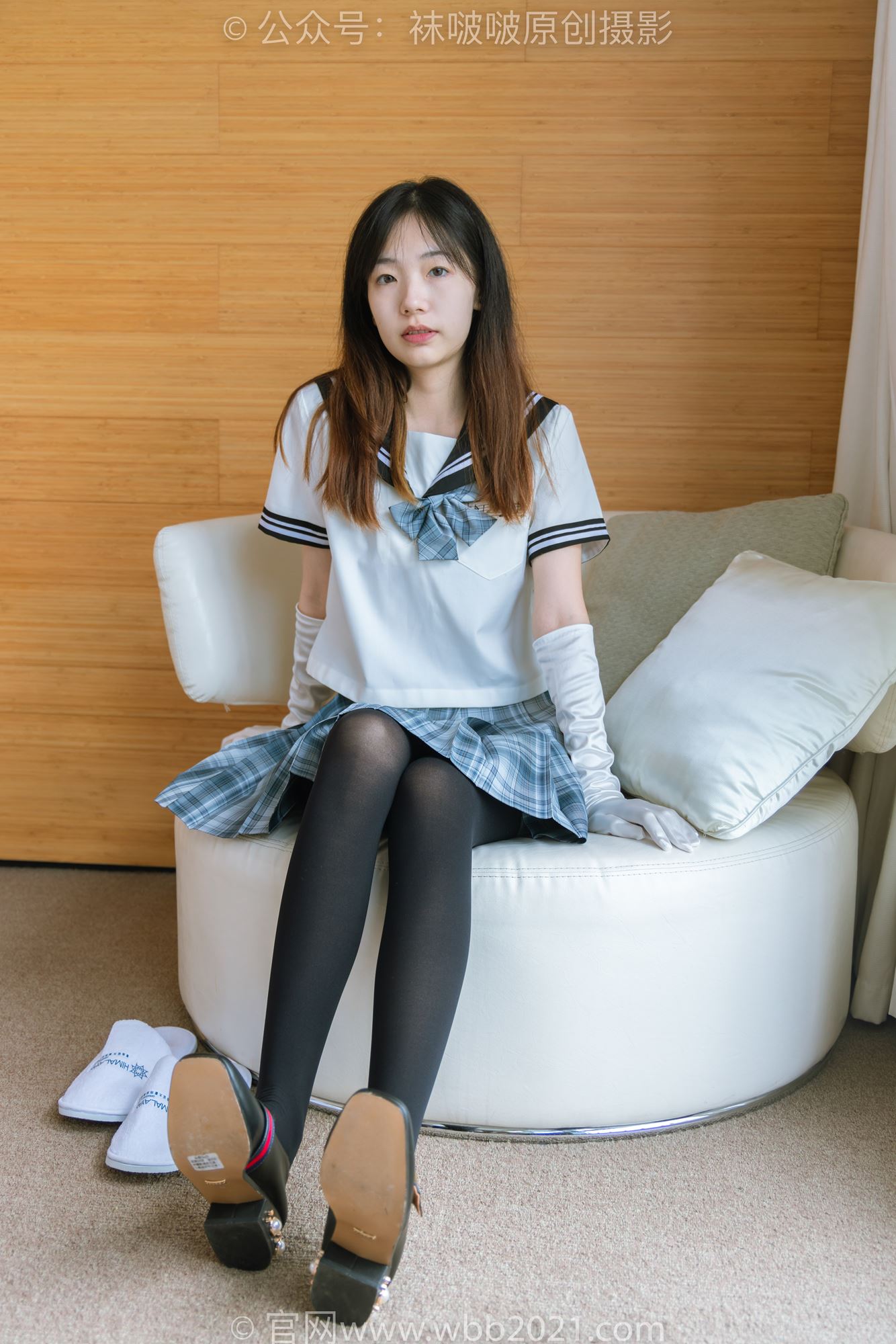 图片[27]-[BoBoSocks袜啵啵]NO.278 小甜豆-皮鞋、厚黑丝、jk制服、踩泡面[125P] – 速更版-美库