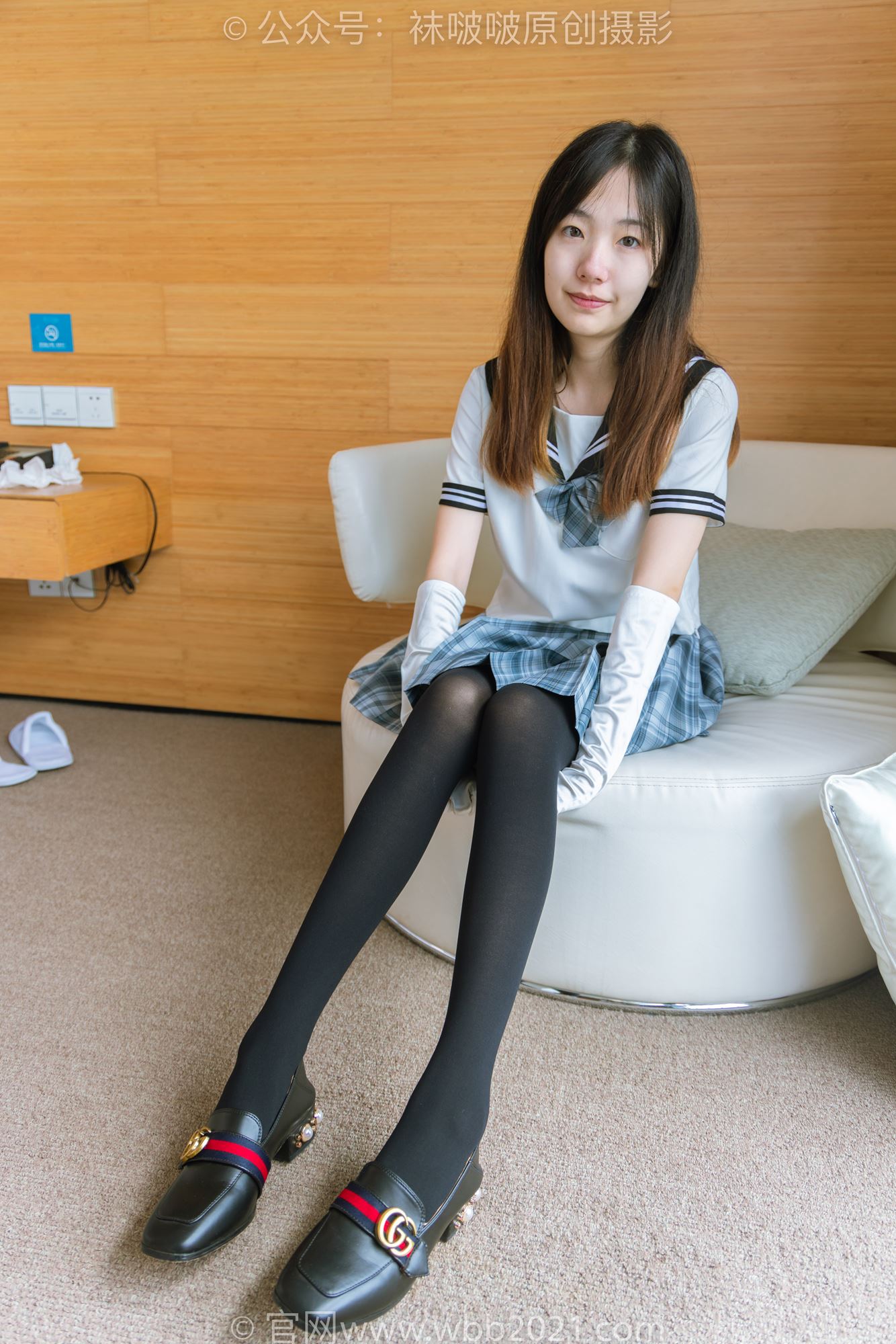 图片[35]-[BoBoSocks袜啵啵]NO.278 小甜豆-皮鞋、厚黑丝、jk制服、踩泡面[125P] – 速更版-美库