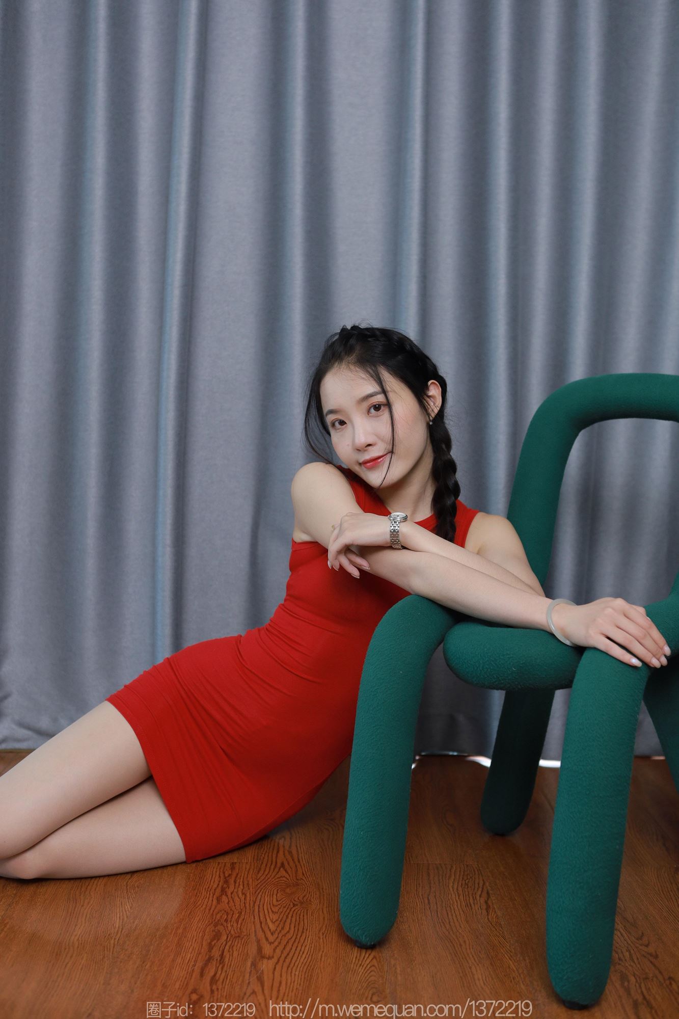 图片[51]-[IESS异思趣向] 2023.07.02 丝享家1469：婉萍《红裙女人》[89P] – 速更版-美库