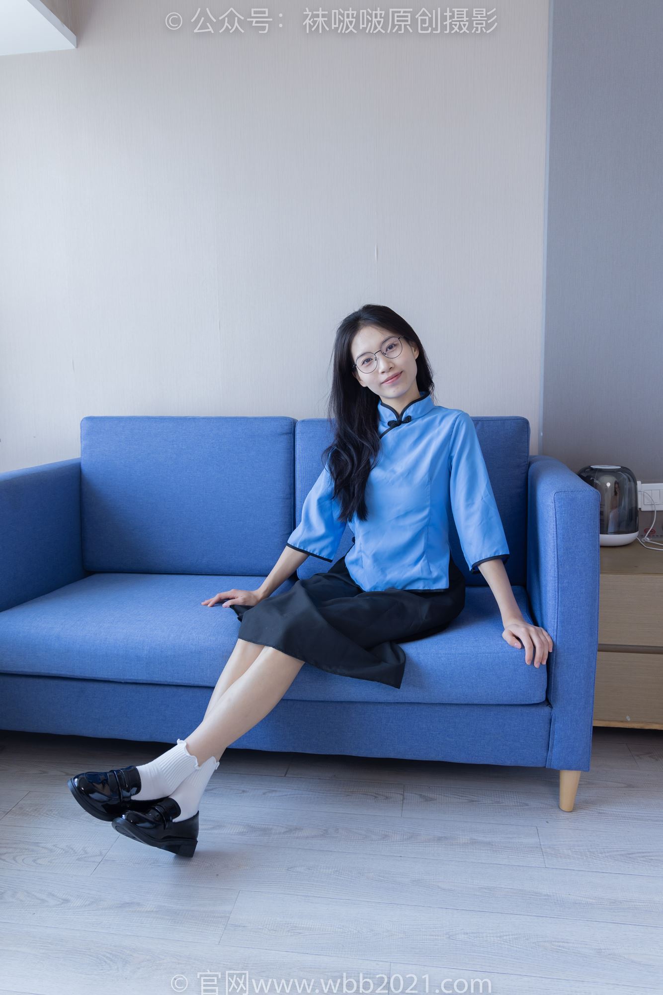 图片[29]-[BoBoSocks袜啵啵]NO.279 芝士-皮鞋、白棉袜、民国学生装[145P] – 速更版-美库