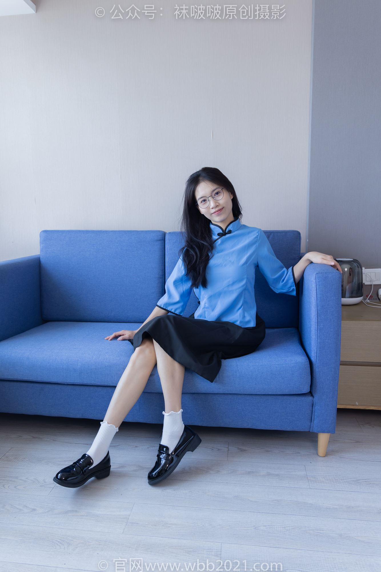 图片[30]-[BoBoSocks袜啵啵]NO.279 芝士-皮鞋、白棉袜、民国学生装[145P] – 速更版-美库