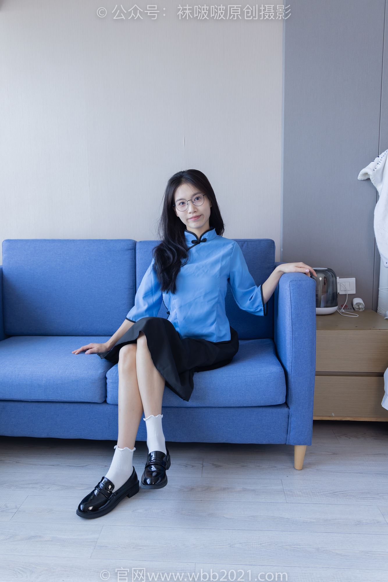 图片[32]-[BoBoSocks袜啵啵]NO.279 芝士-皮鞋、白棉袜、民国学生装[145P] – 速更版-美库