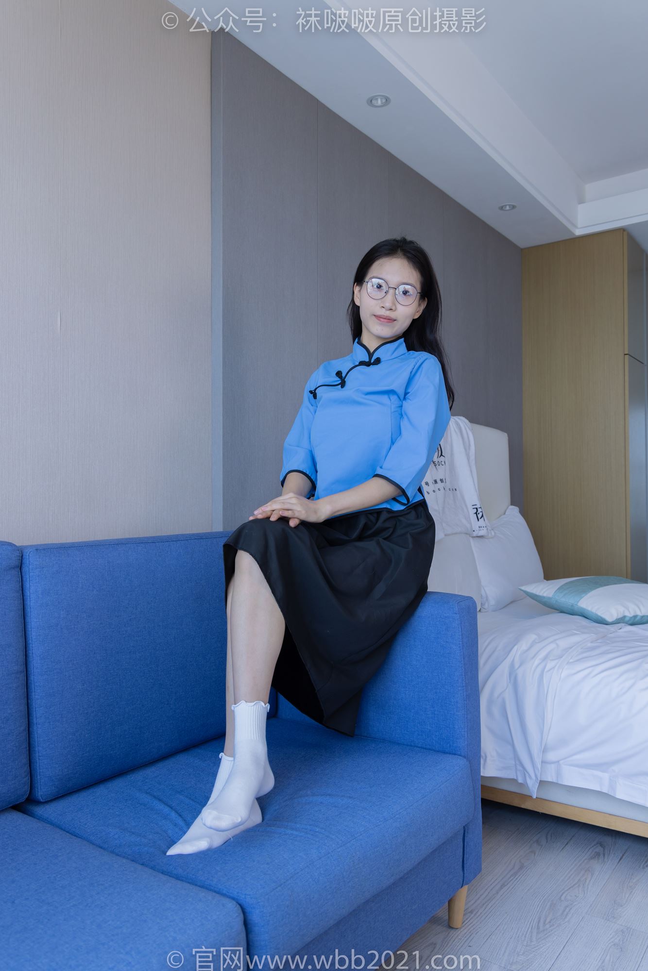 图片[70]-[BoBoSocks袜啵啵]NO.279 芝士-皮鞋、白棉袜、民国学生装[145P] – 速更版-美库