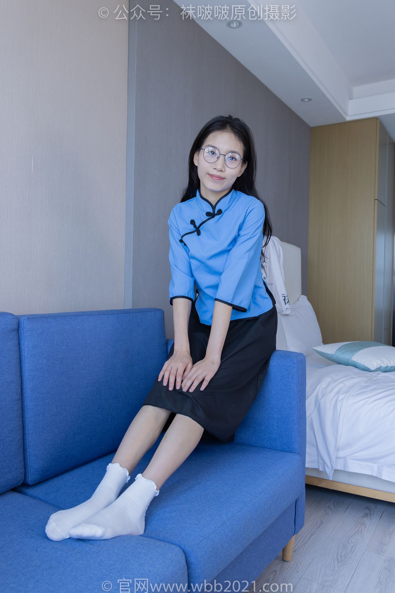 图片[72]-[BoBoSocks袜啵啵]NO.279 芝士-皮鞋、白棉袜、民国学生装[145P] – 速更版-美库